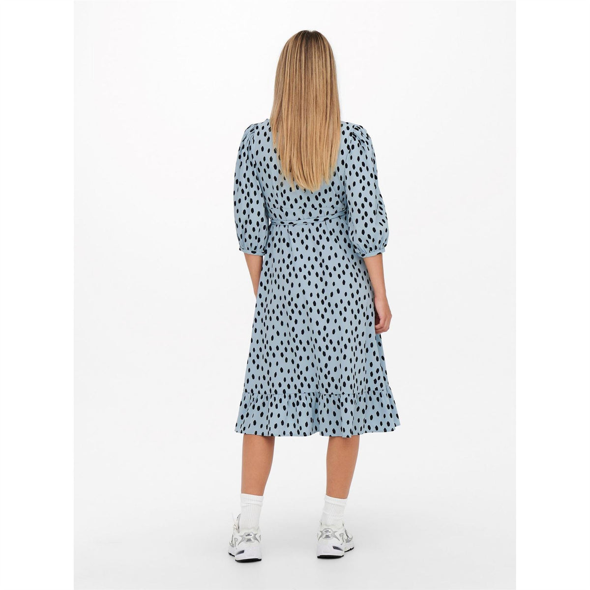 Only Olivia V-Neck Midi Wrap Dress