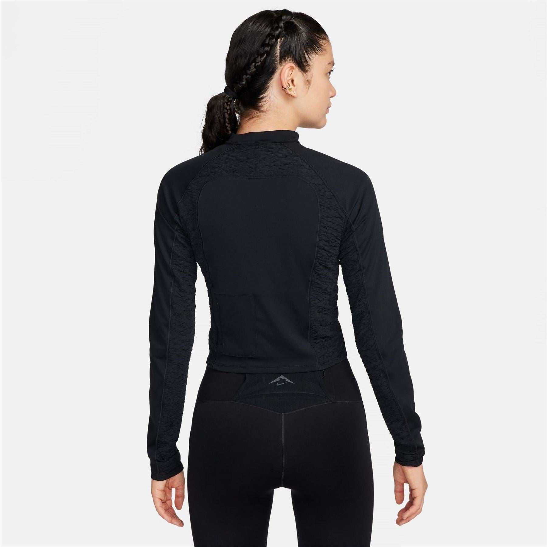 Nike Womens Trail Dri Fit Long Sleeve Running Top