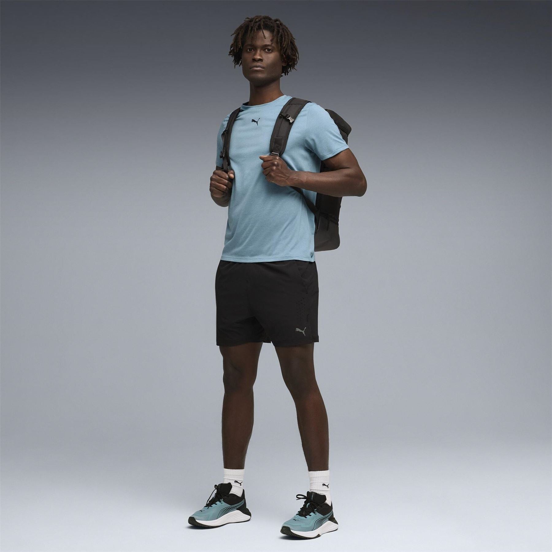 Puma Tad Short Sleeve Performance Gym Top