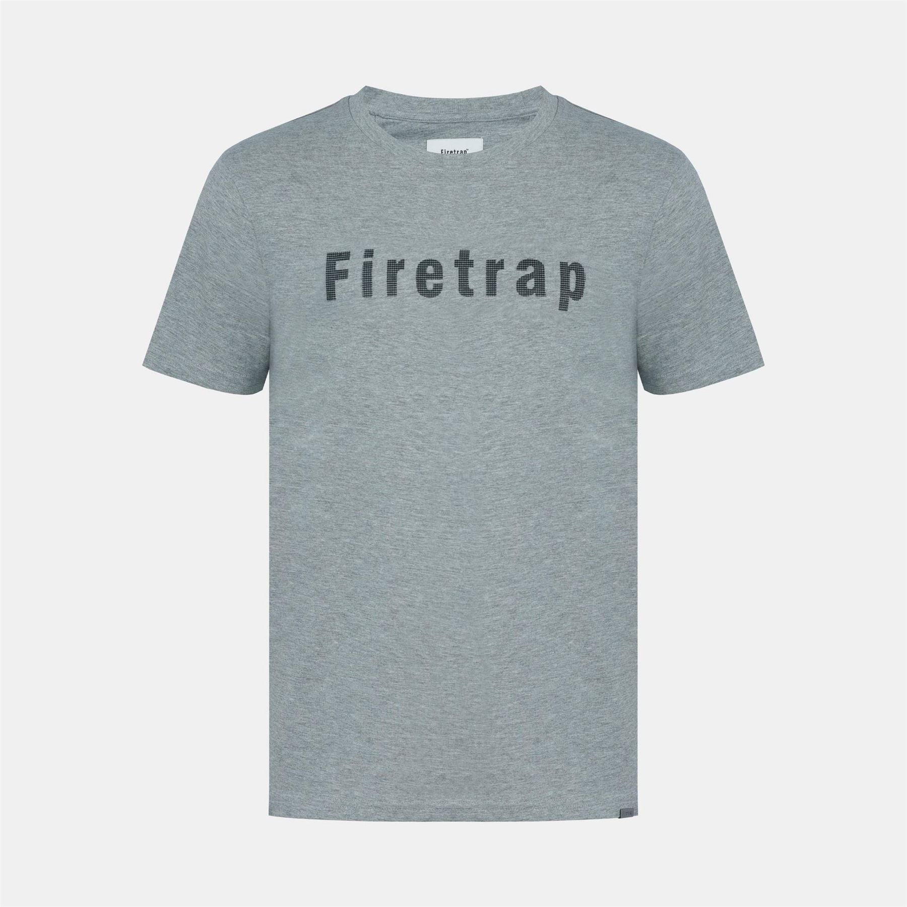 Firetrap Mens Large Logo T-Shirt