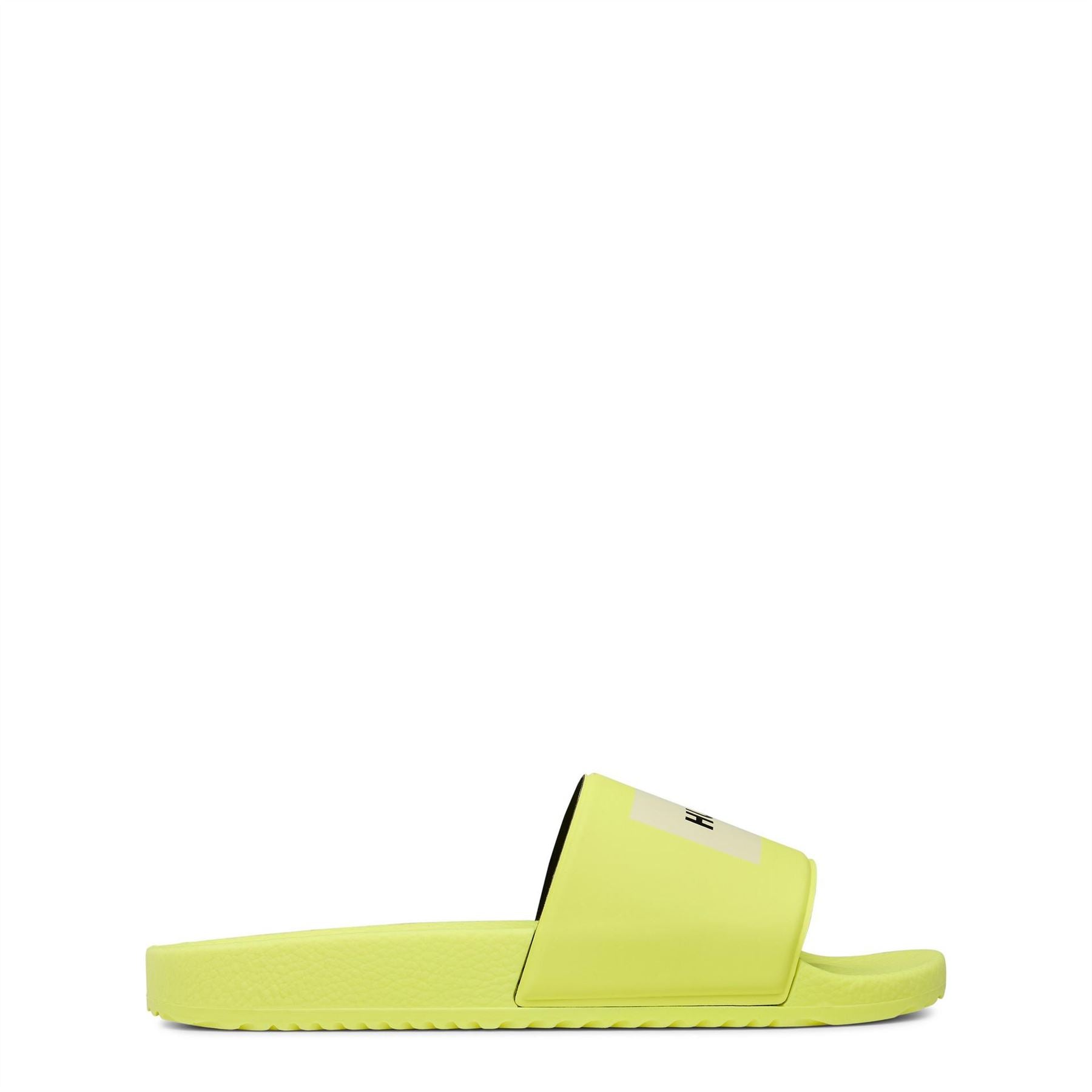 Hugo Logo Print Open Toe Slides