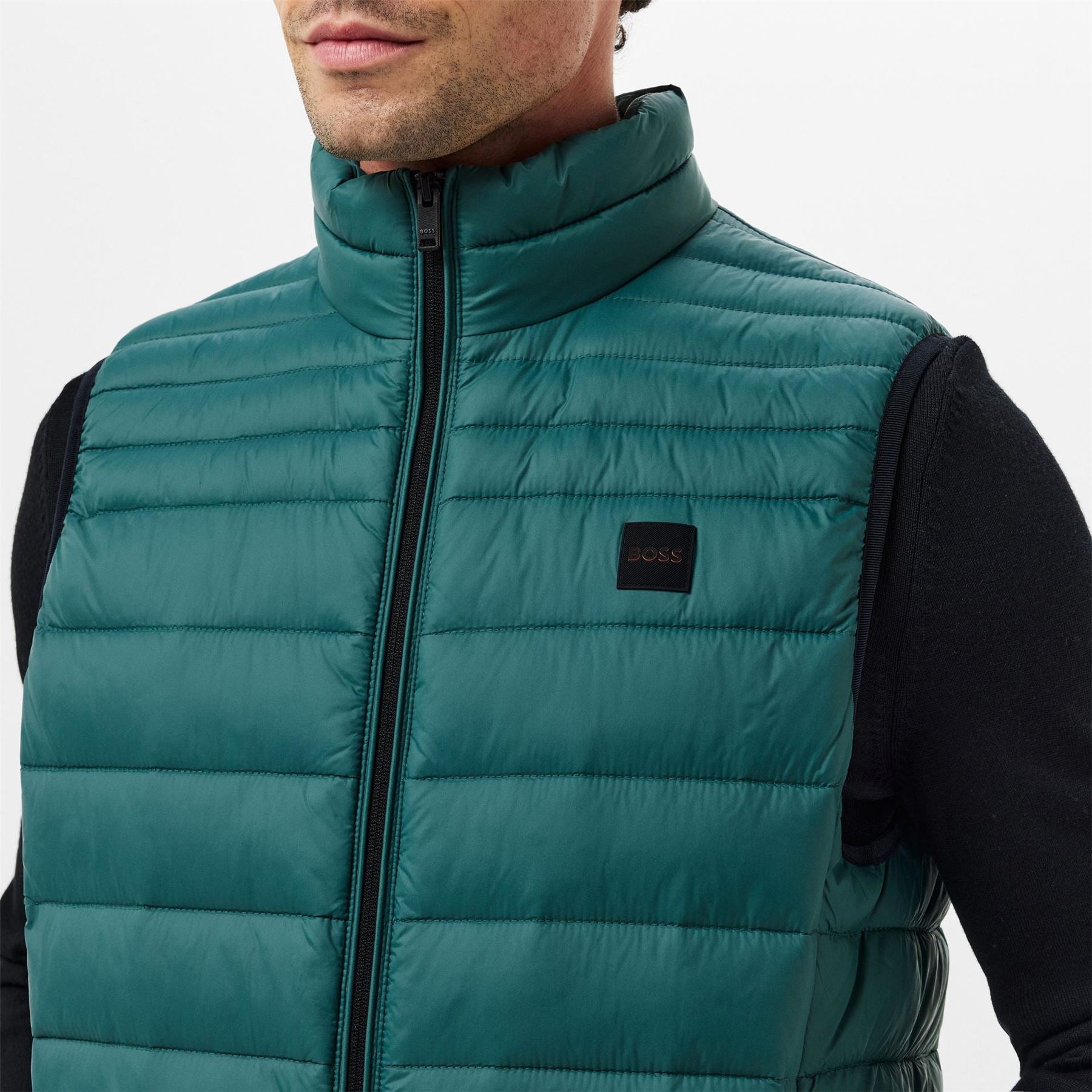 Boss BOSS ORANGE Padded Lightweight Gilet   Tailored Fit (Odeno)