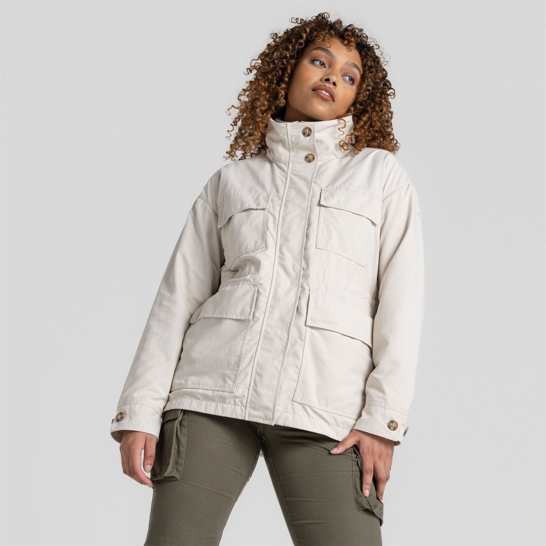 Craghoppers Nosilife Adventure Insect Repellent Weather Resistant Field Jacket