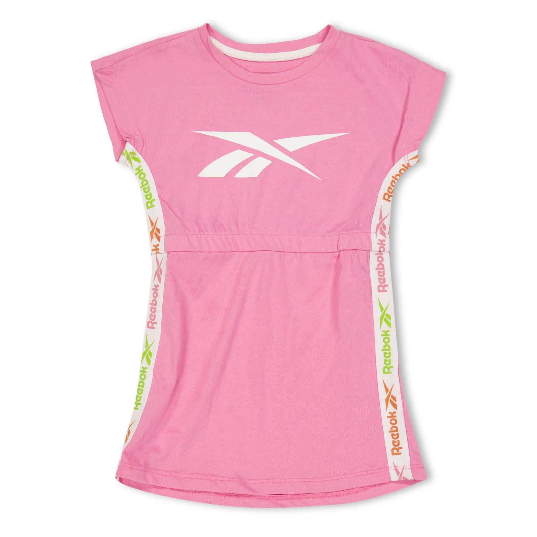 Reebok Dolman Crew Neck Short Sleeve Mini Dress