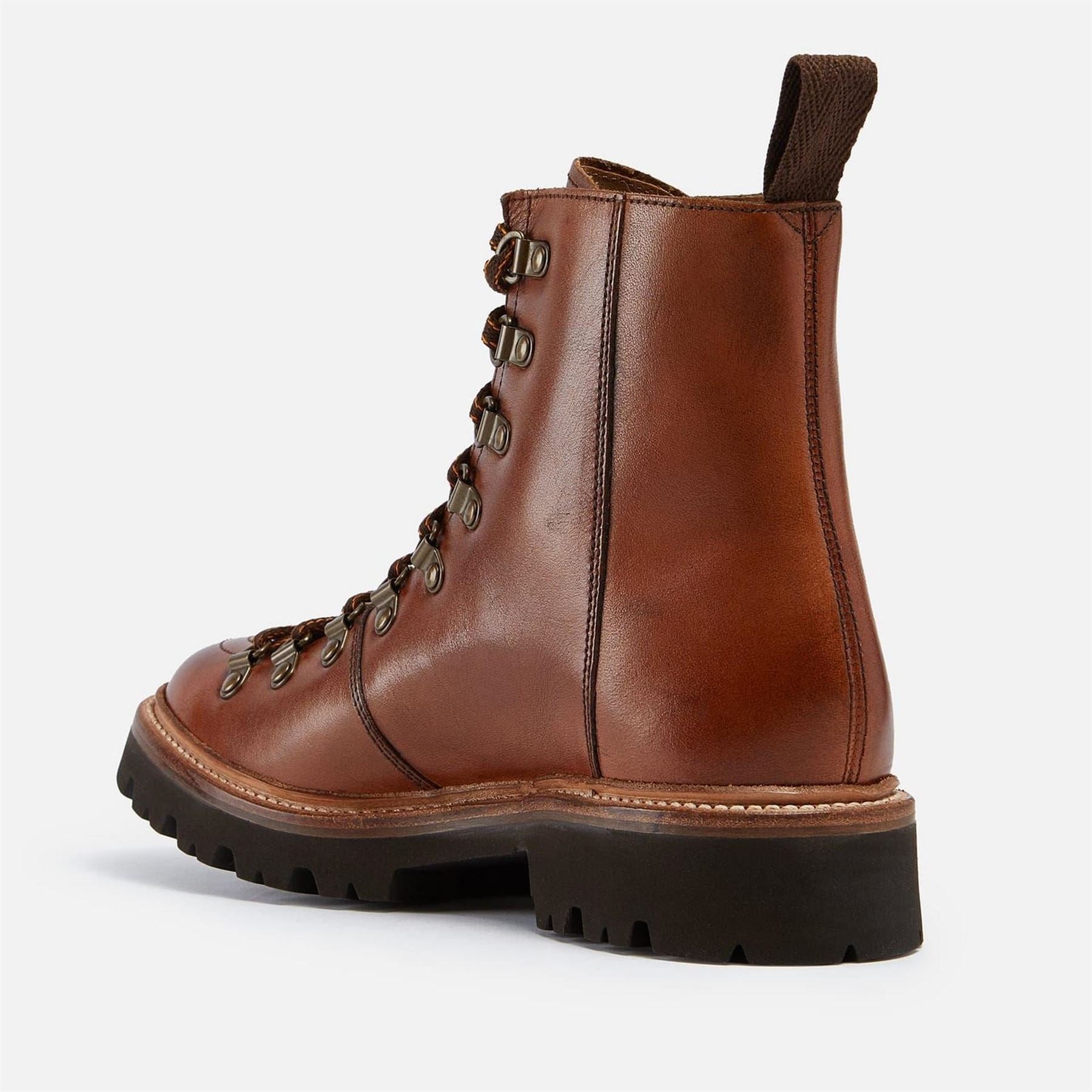 Grenson Hand Painted Leather Hiking Style Boots