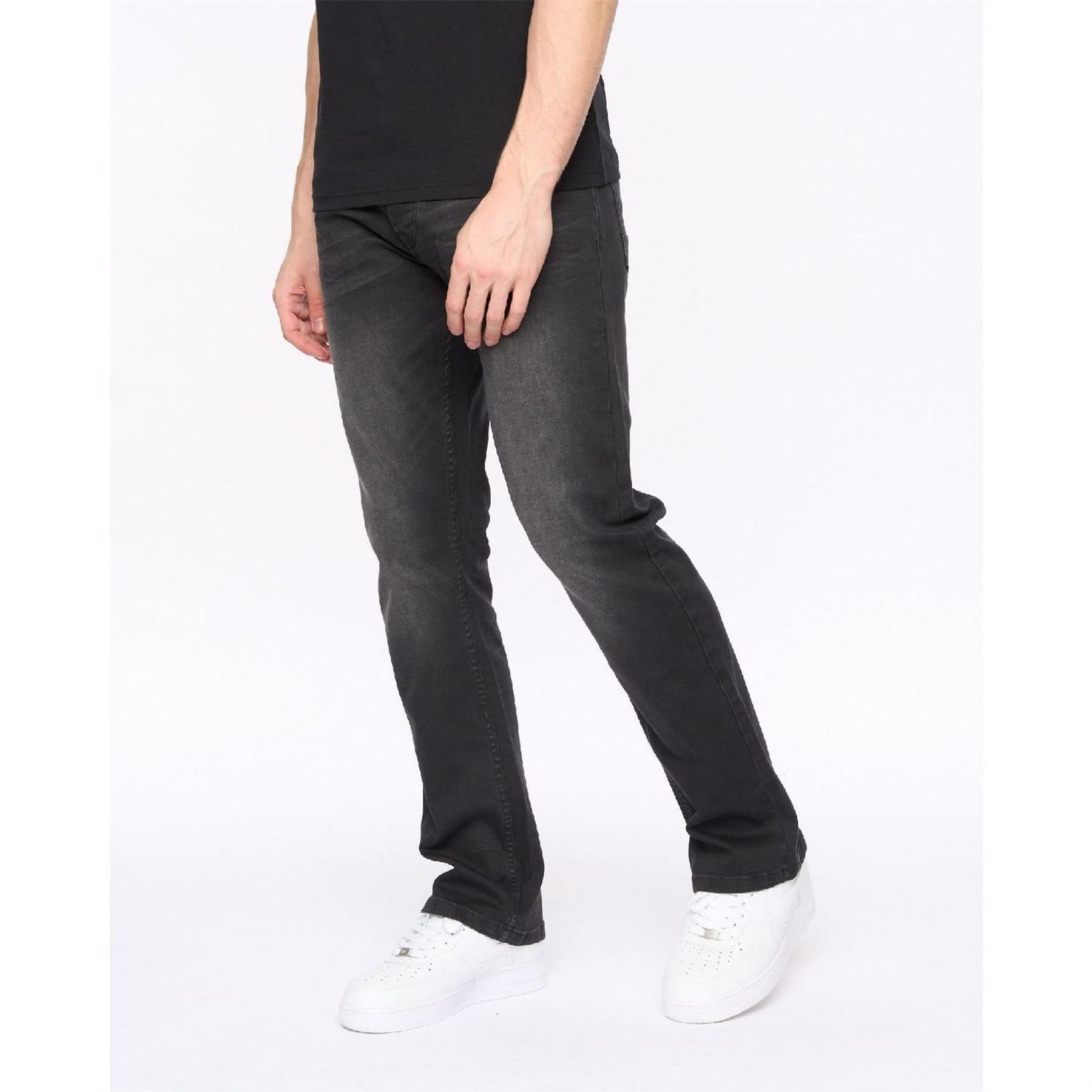 Crosshatch Bootcut Jeans