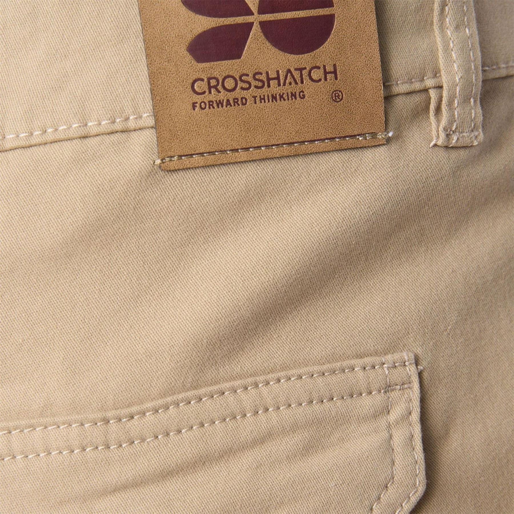 Crosshatch Cargo Pants