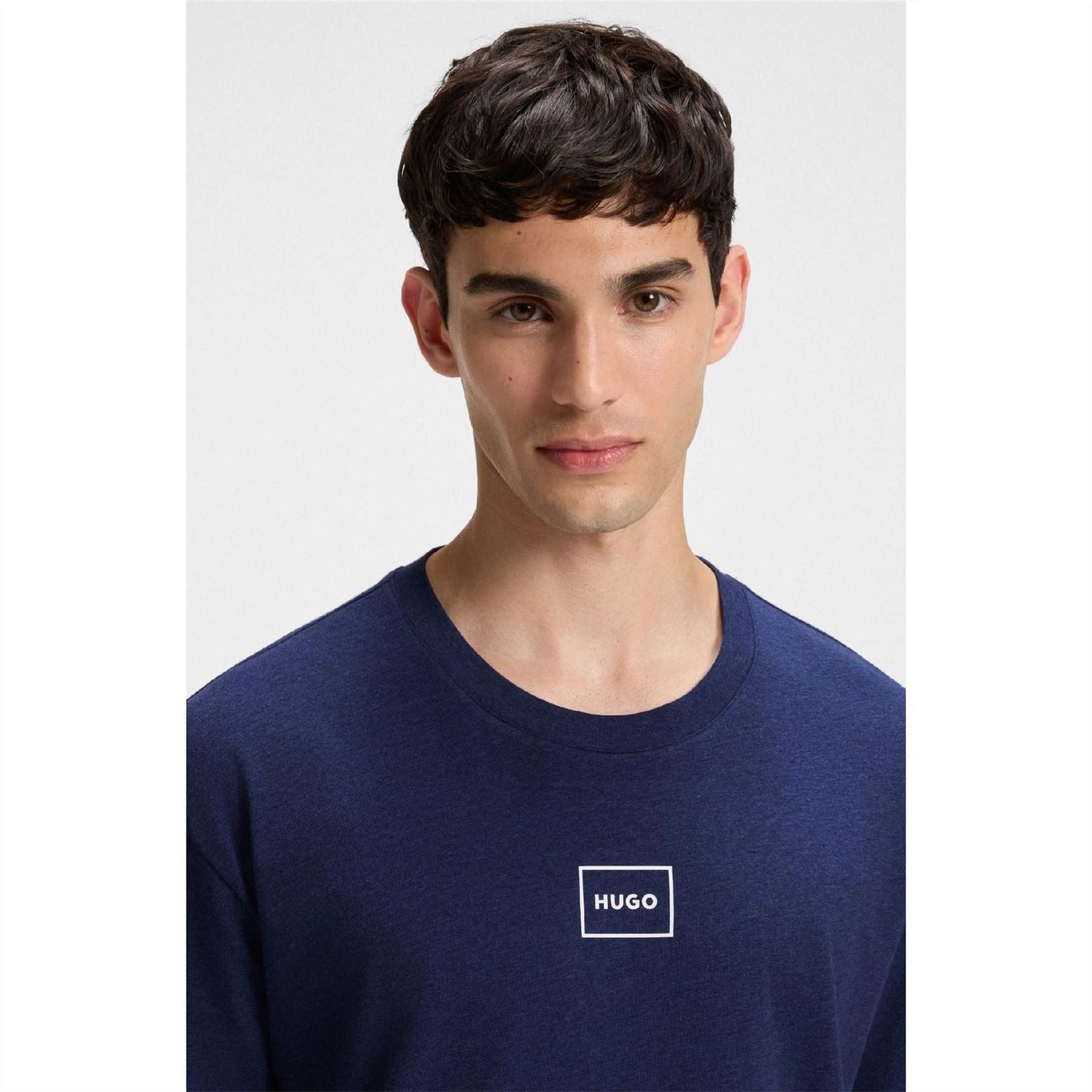 Hugo Mens Laze T-Shirt 10261152 01 Pyjama Short Sleeve Top
