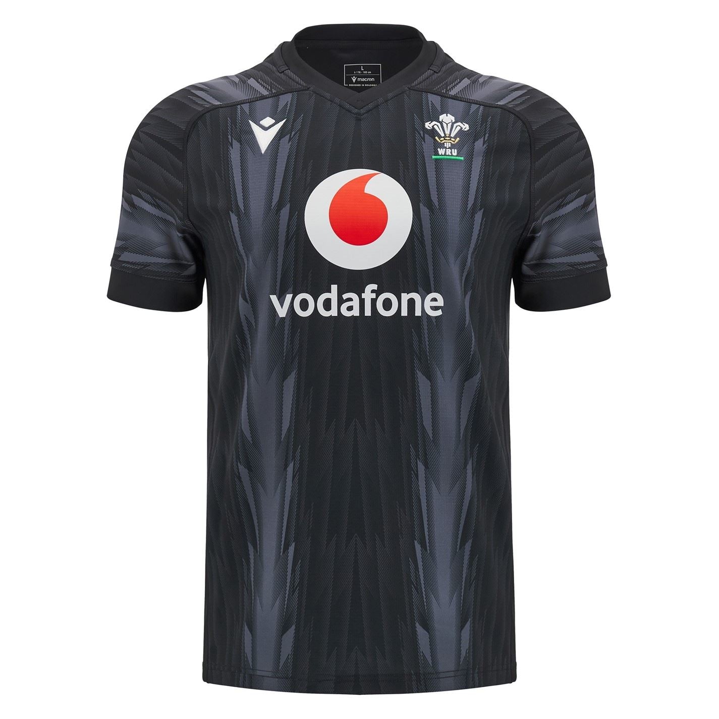 Macron Wales Rugby Training Shirt 2024 Adults