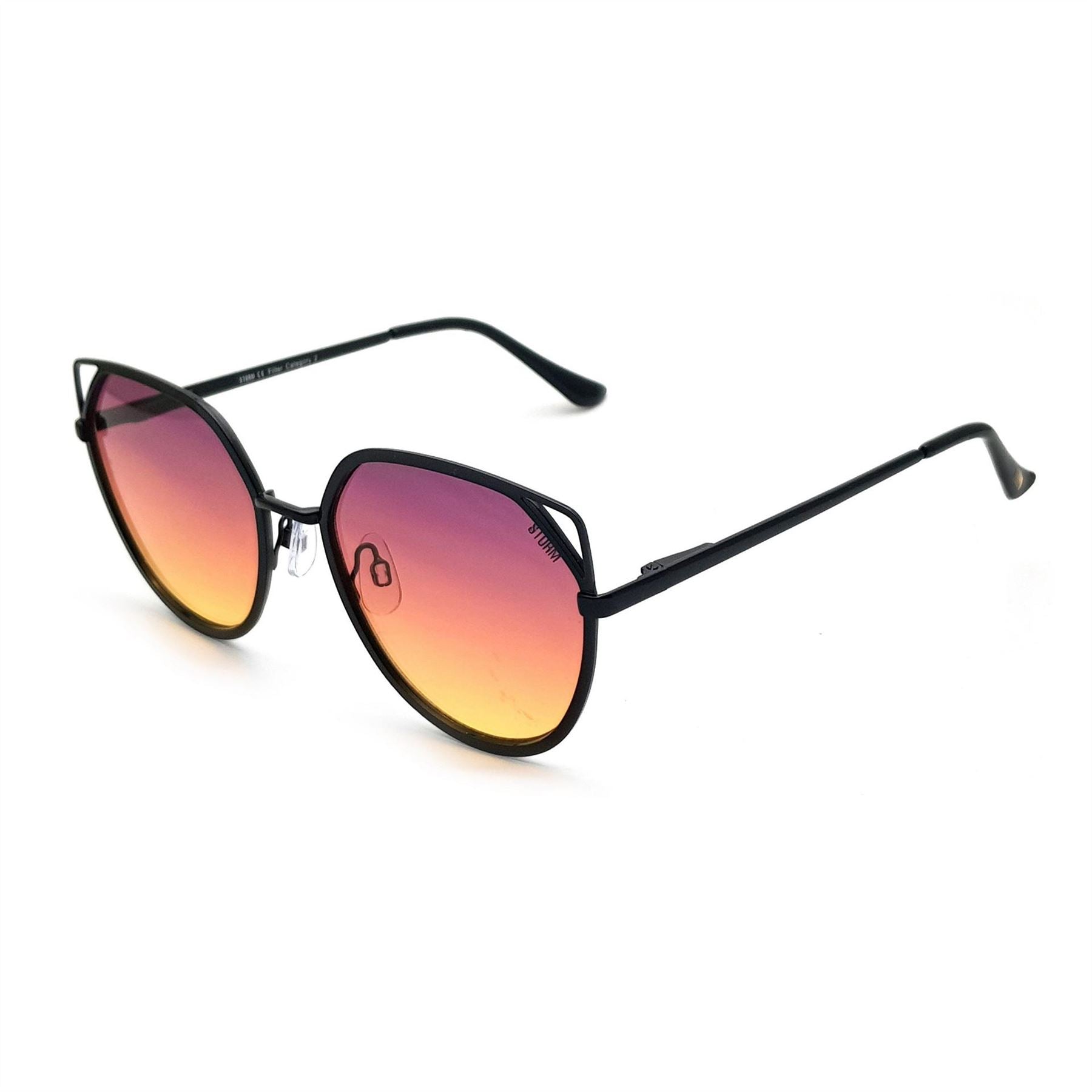 Storm Cutout Cat Eye Sunglasses