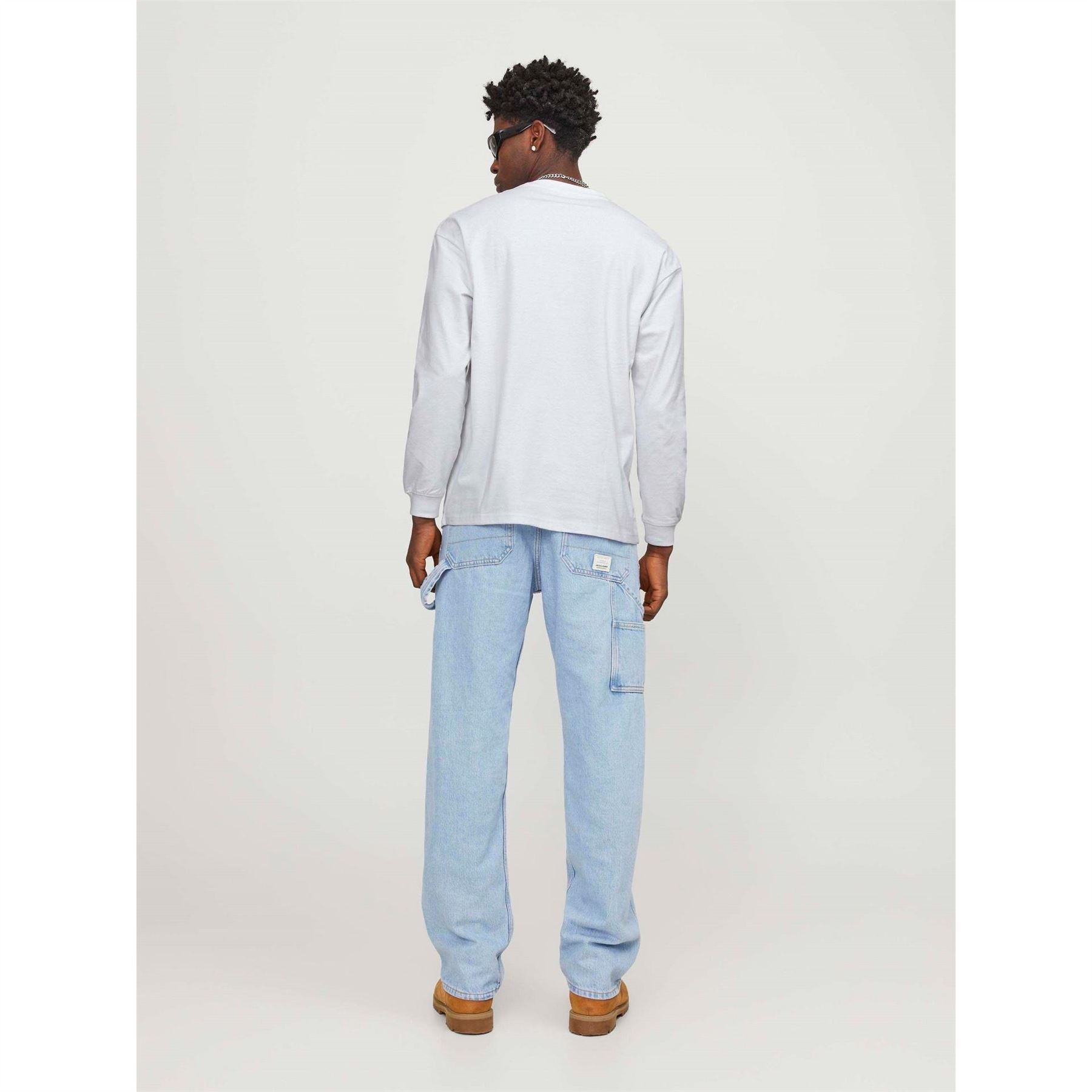 Jack and Jones Long Sleeve Crew Neck T-Shirt