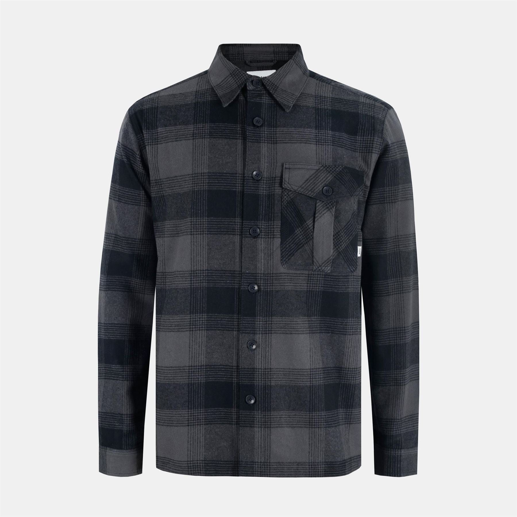 Firetrap Anthm Collared Neck Long Sleeve Shirt