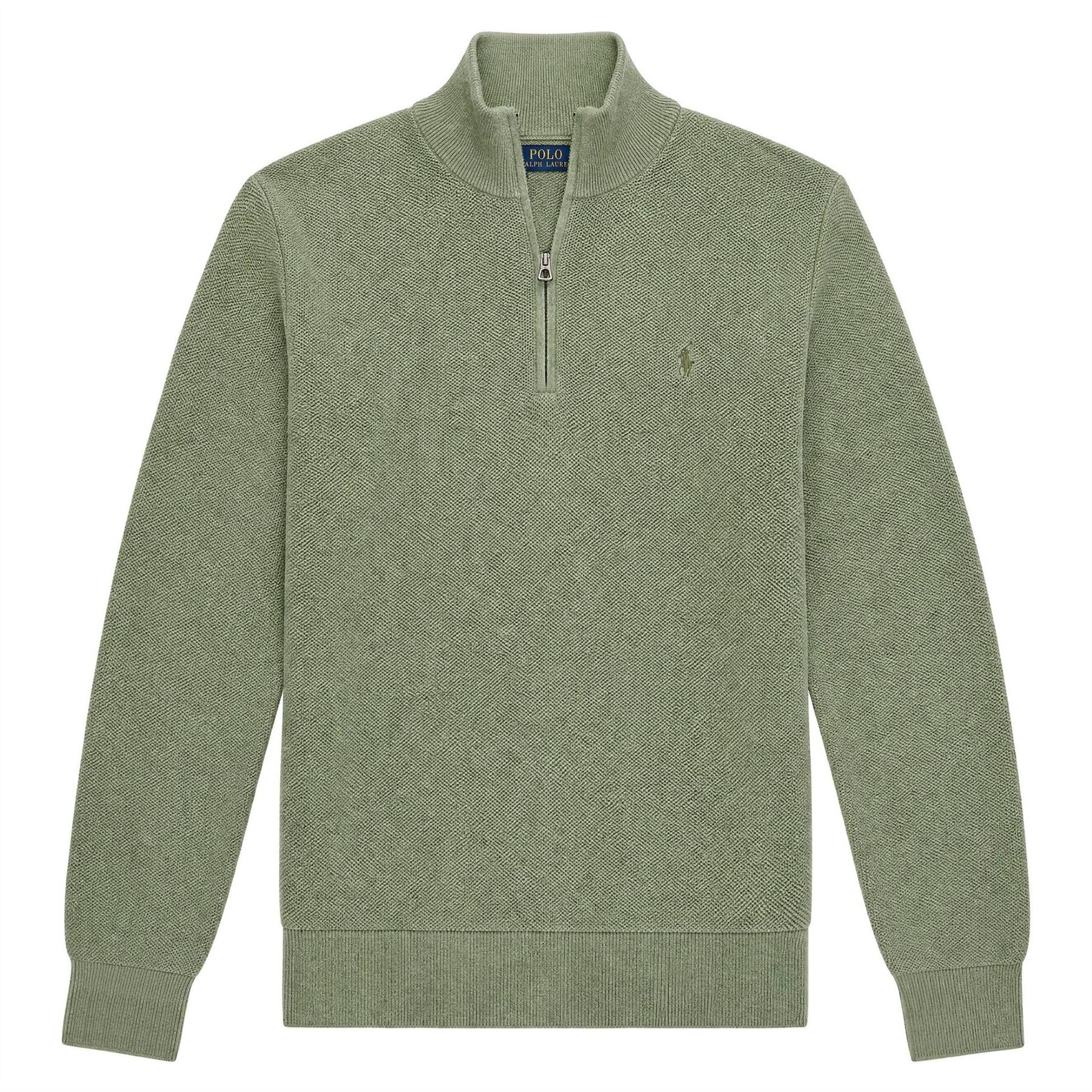 Polo Ralph Lauren Knt Zip Neck Jumper