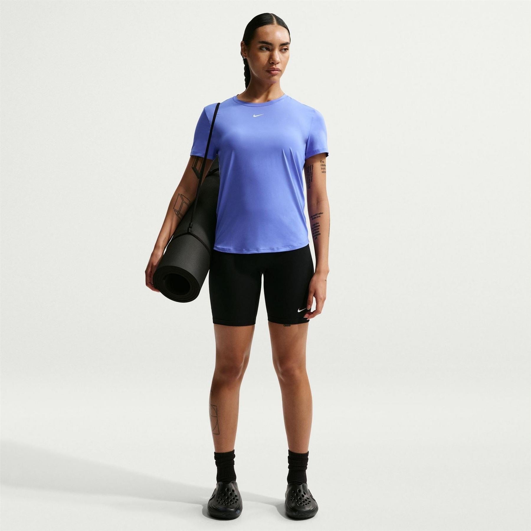 Nike Womens Dri Fit One Standard Fit Short Sleeve Top