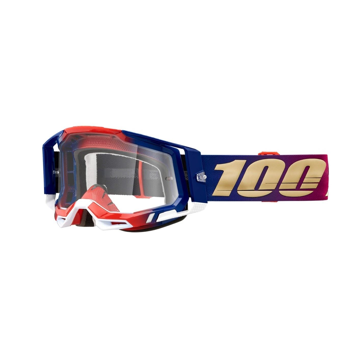 100 Percent Percent  Racecraft 2 Clear Mtb Goggles