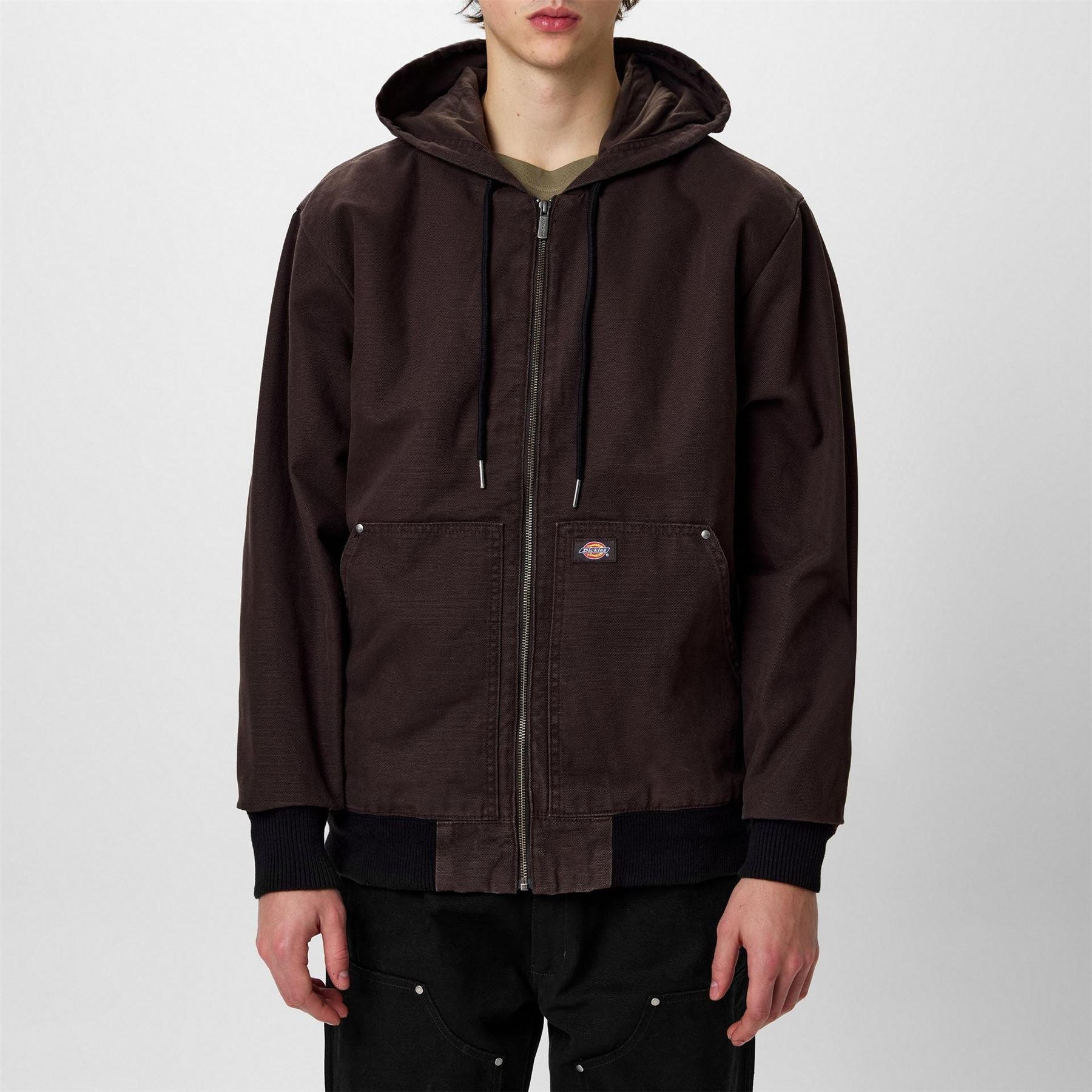 Dickies  Cotton Hooded Long Sleeve Field Jacket