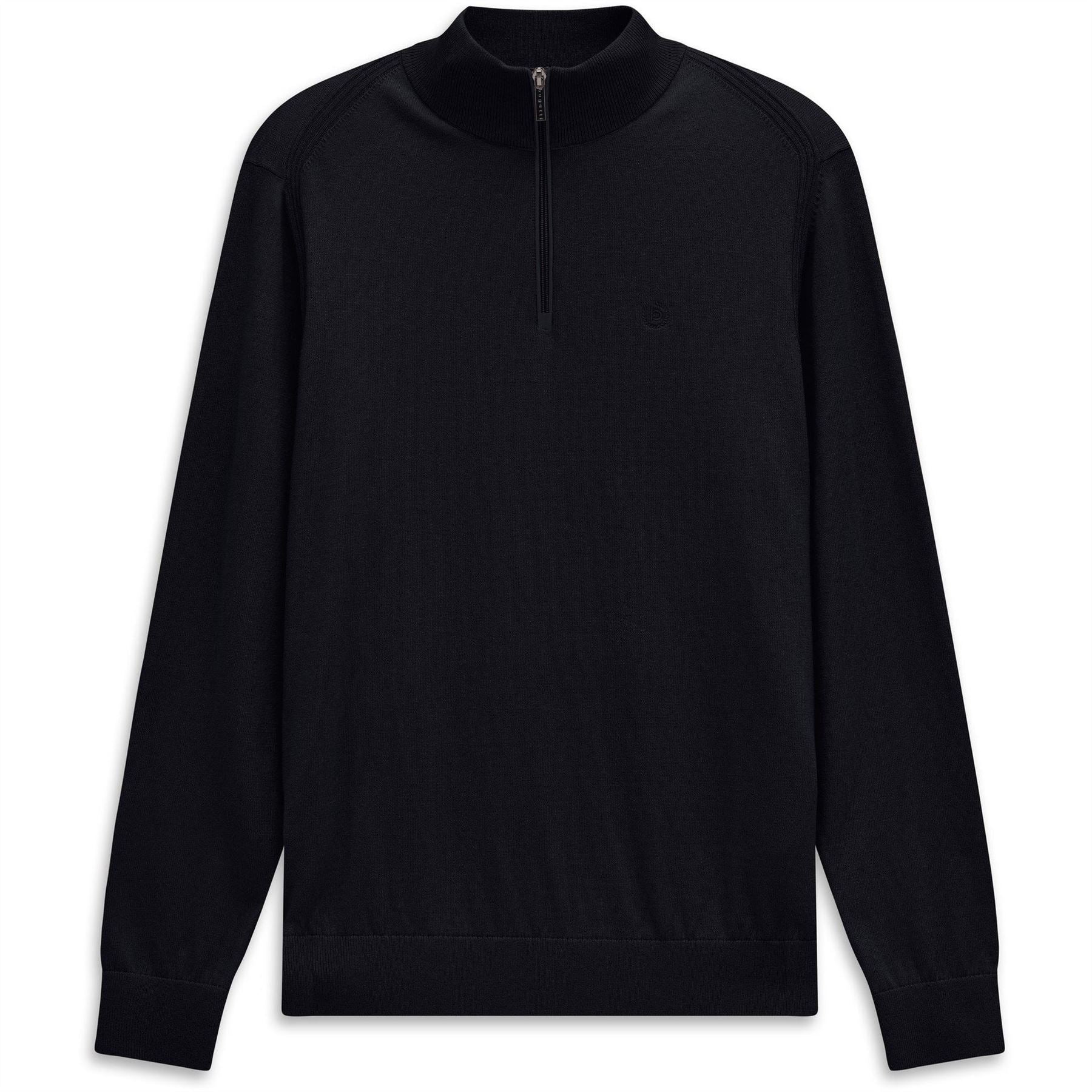 Bugatti Quarter Zip Knitted Top
