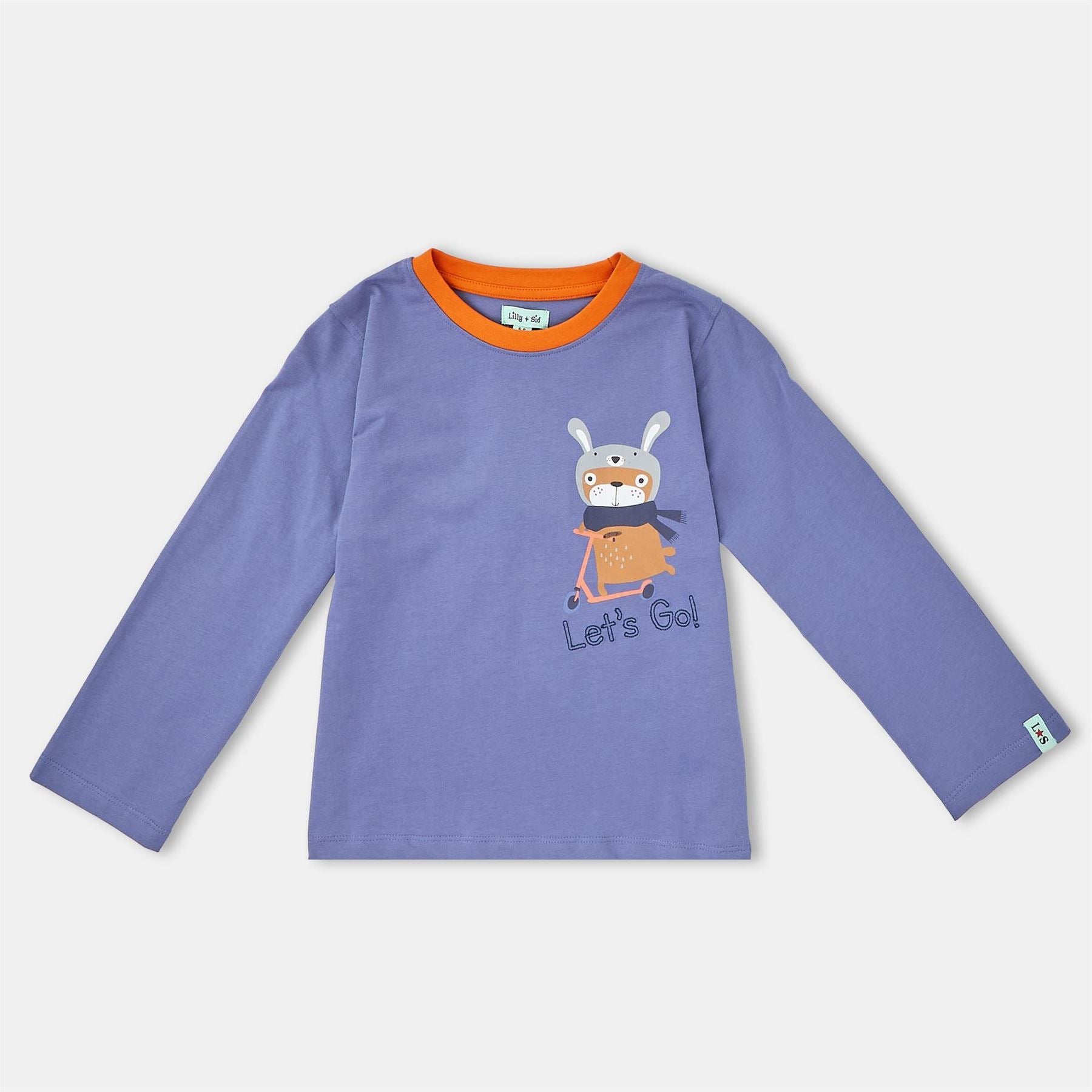 Lilly and Sid Regular Fit Scooter T-Shirt