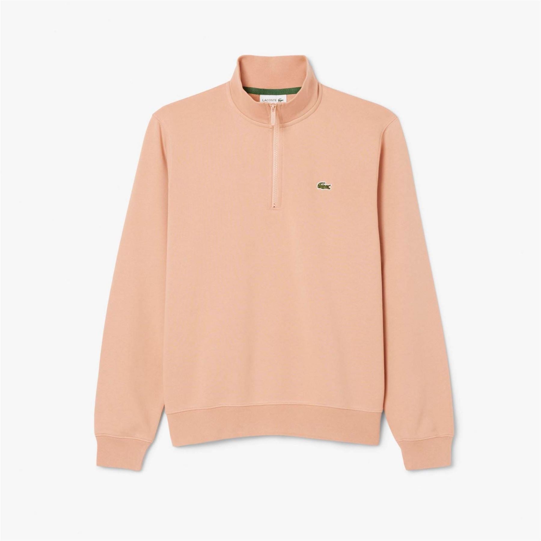 Lacoste Neck Zipped Fleece Sweatshirt