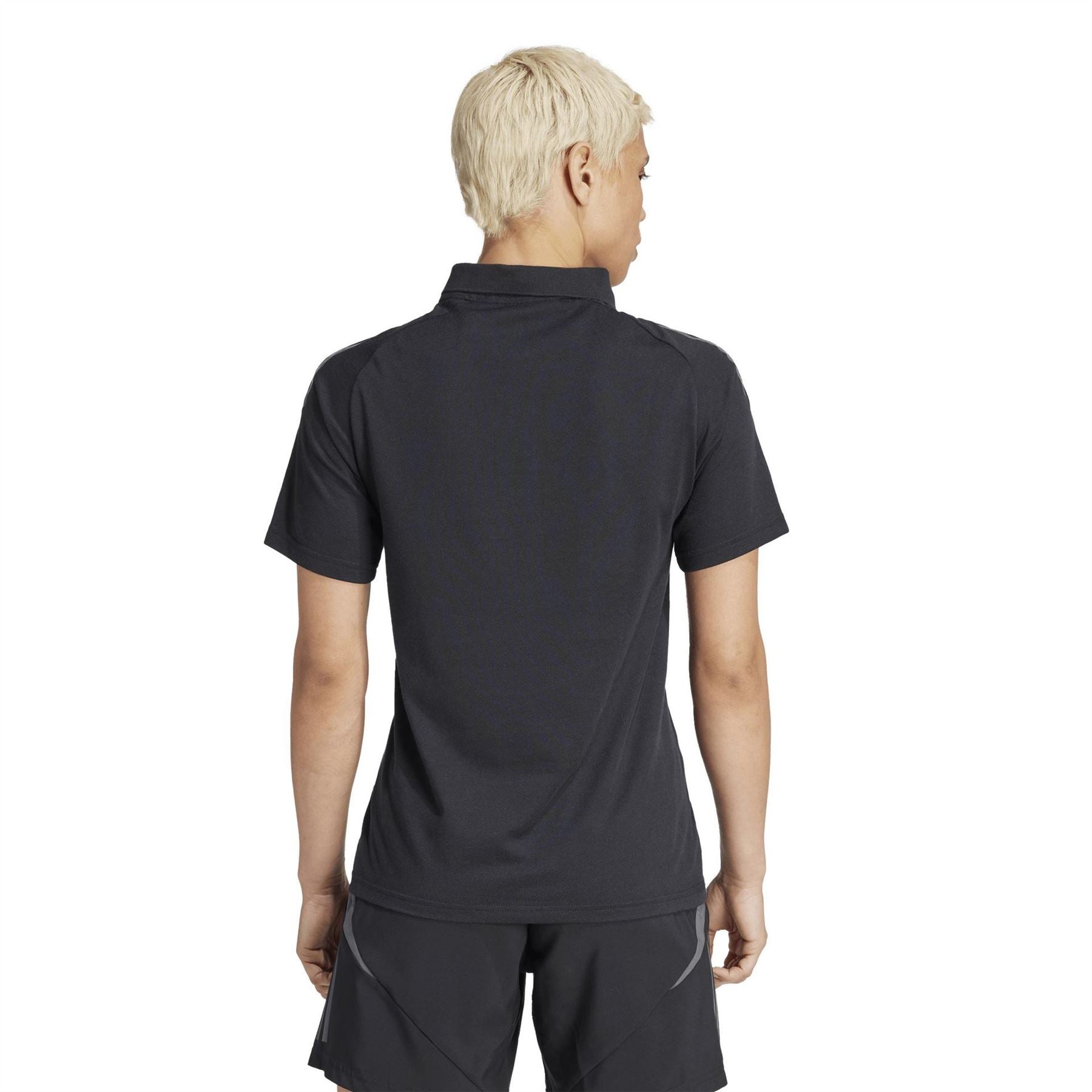 adidas Collared Neck Raglan Sleeve Polo Shirt