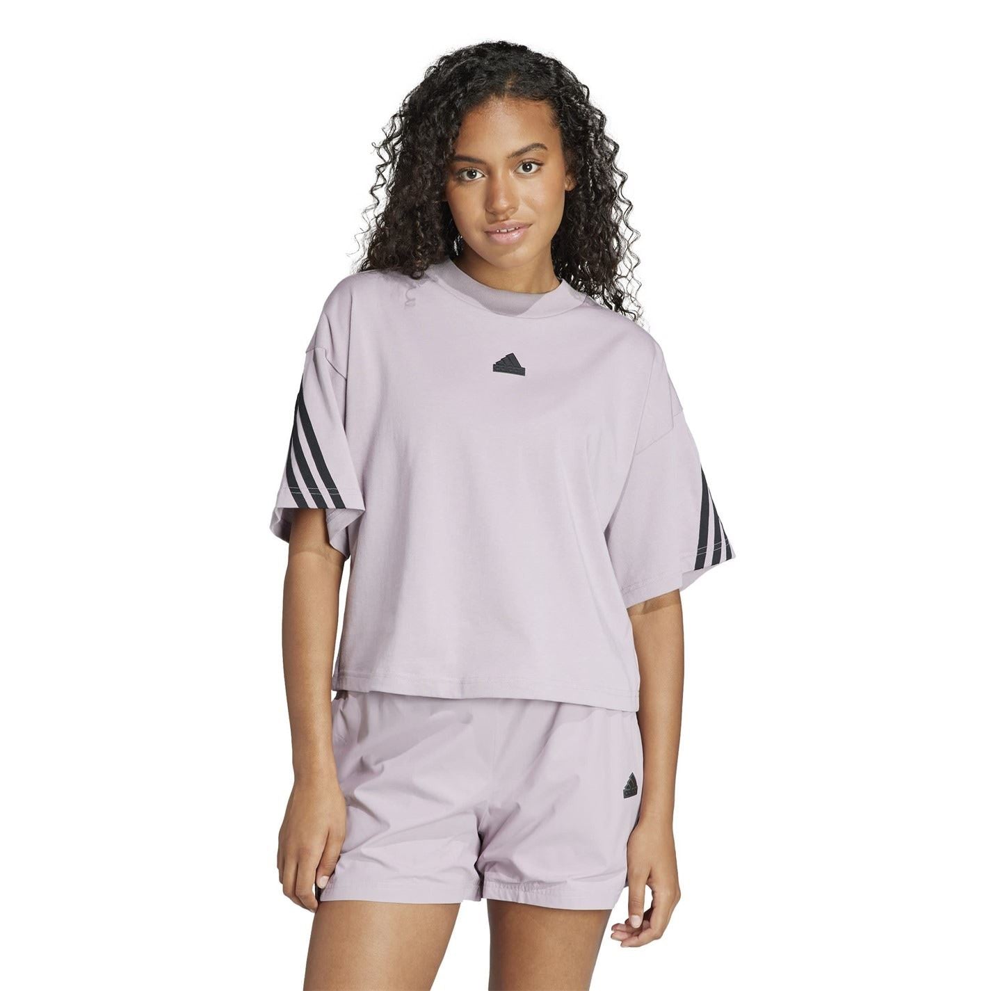 adidas Womens Future Icons 3 Stripes T-Shirt