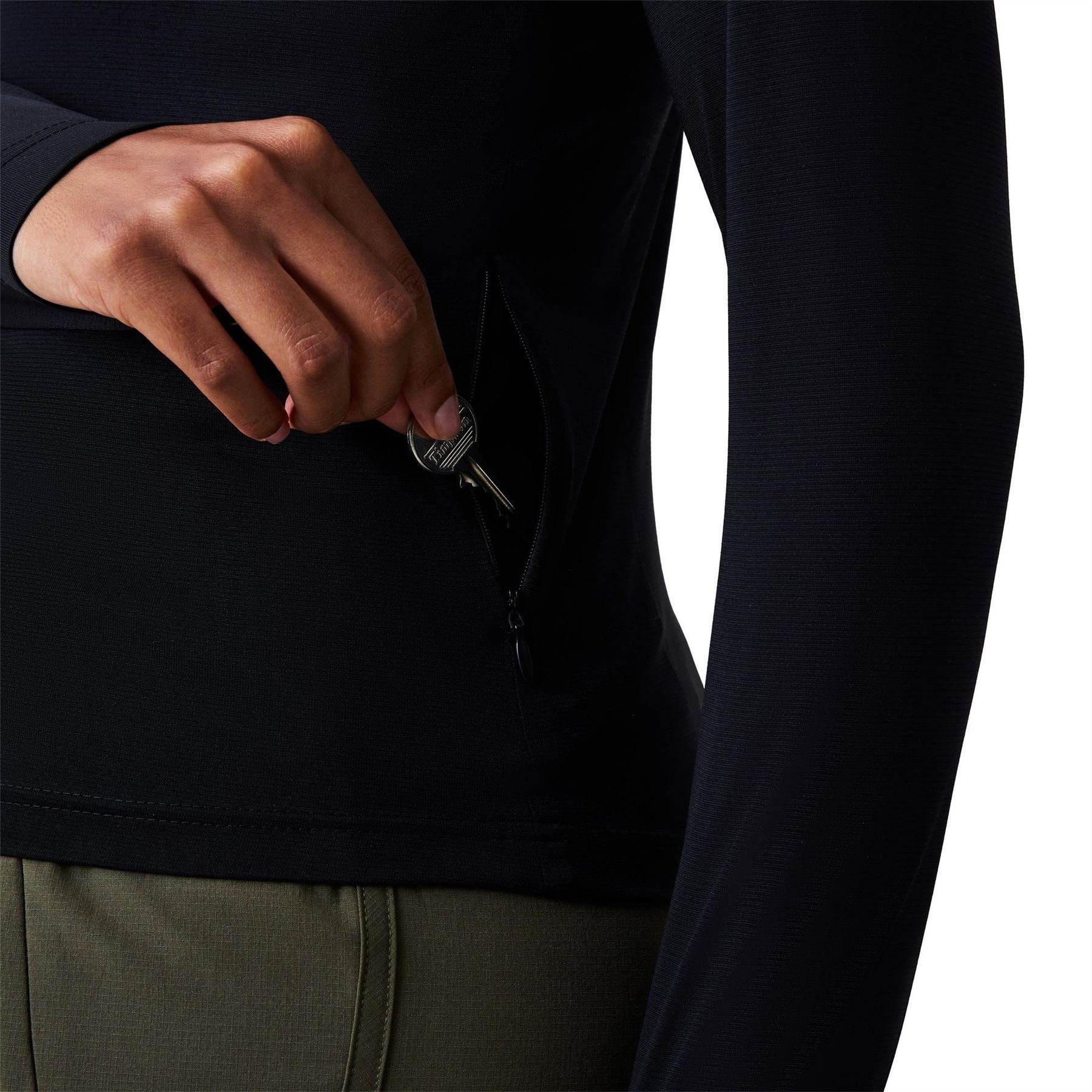 Canterbury Tempo+ Quarter Zip Long Sleeve T-Shirt