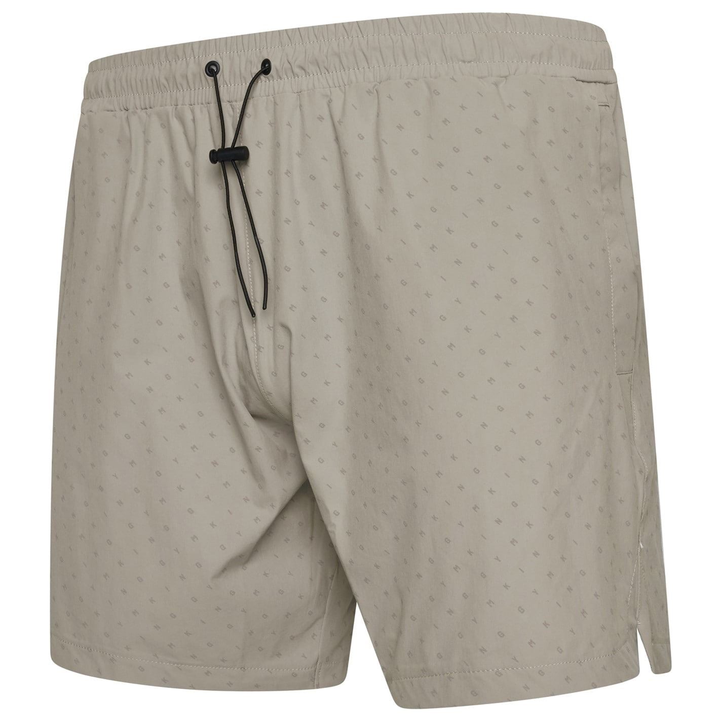 Gym King Camo Bermuda Shorts with Lettering