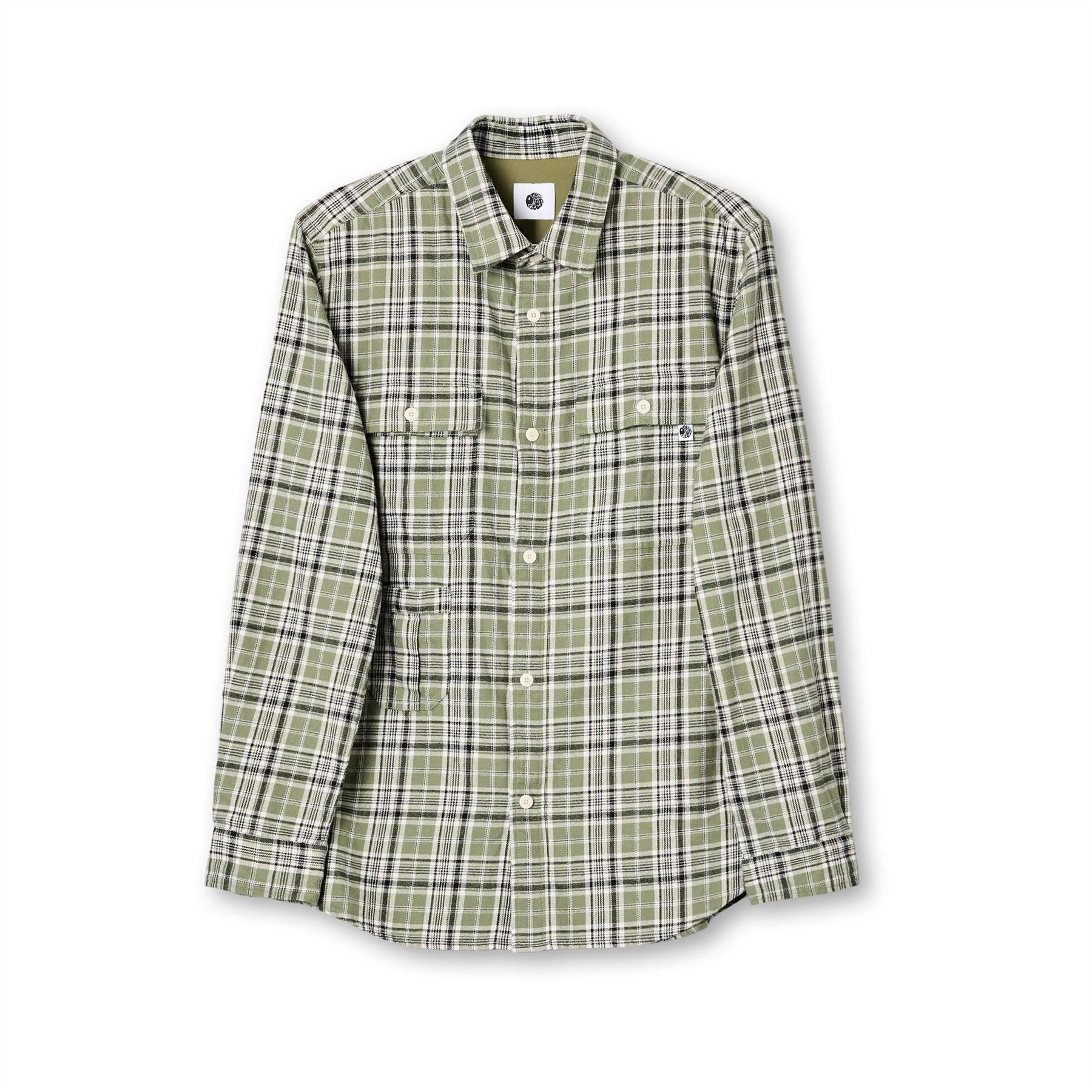 Pretty Green Thornley Check Long Sleeve Patterned Shirt