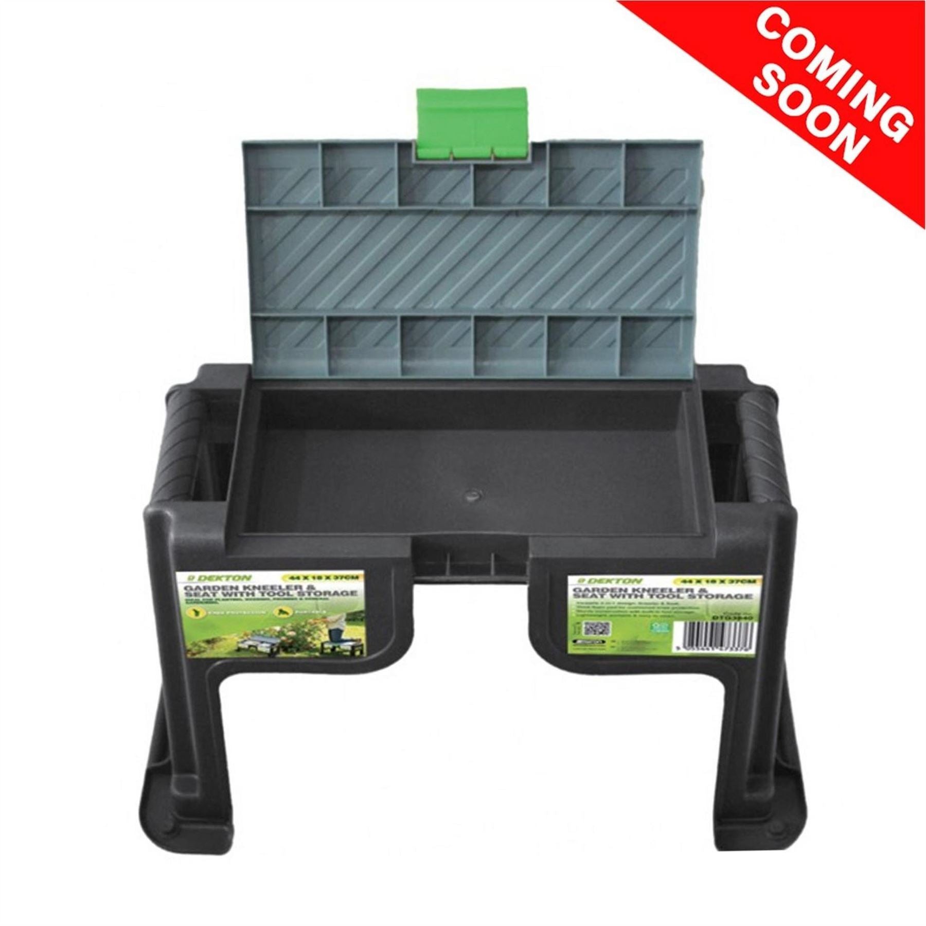Dekton Garden Kneeler And Seat With Tool Storage