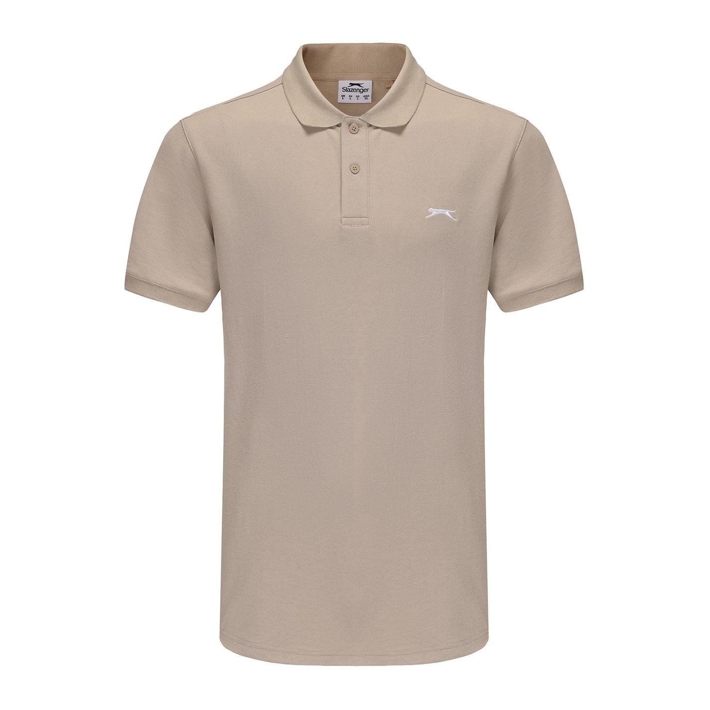 Slazenger Mens Plain Polo Shirt