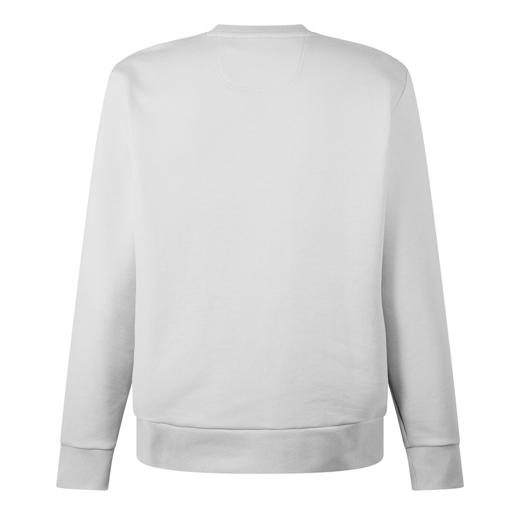Boss Salbo Logo Cotton Long Sleeve Crew Sweatshirt