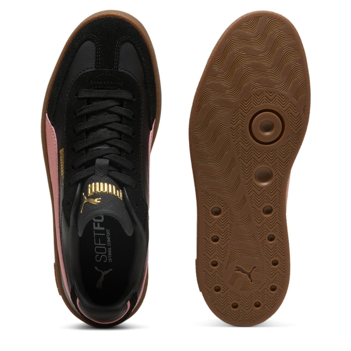 Puma Club 2.0 Low Top Flat Heel Sneakers