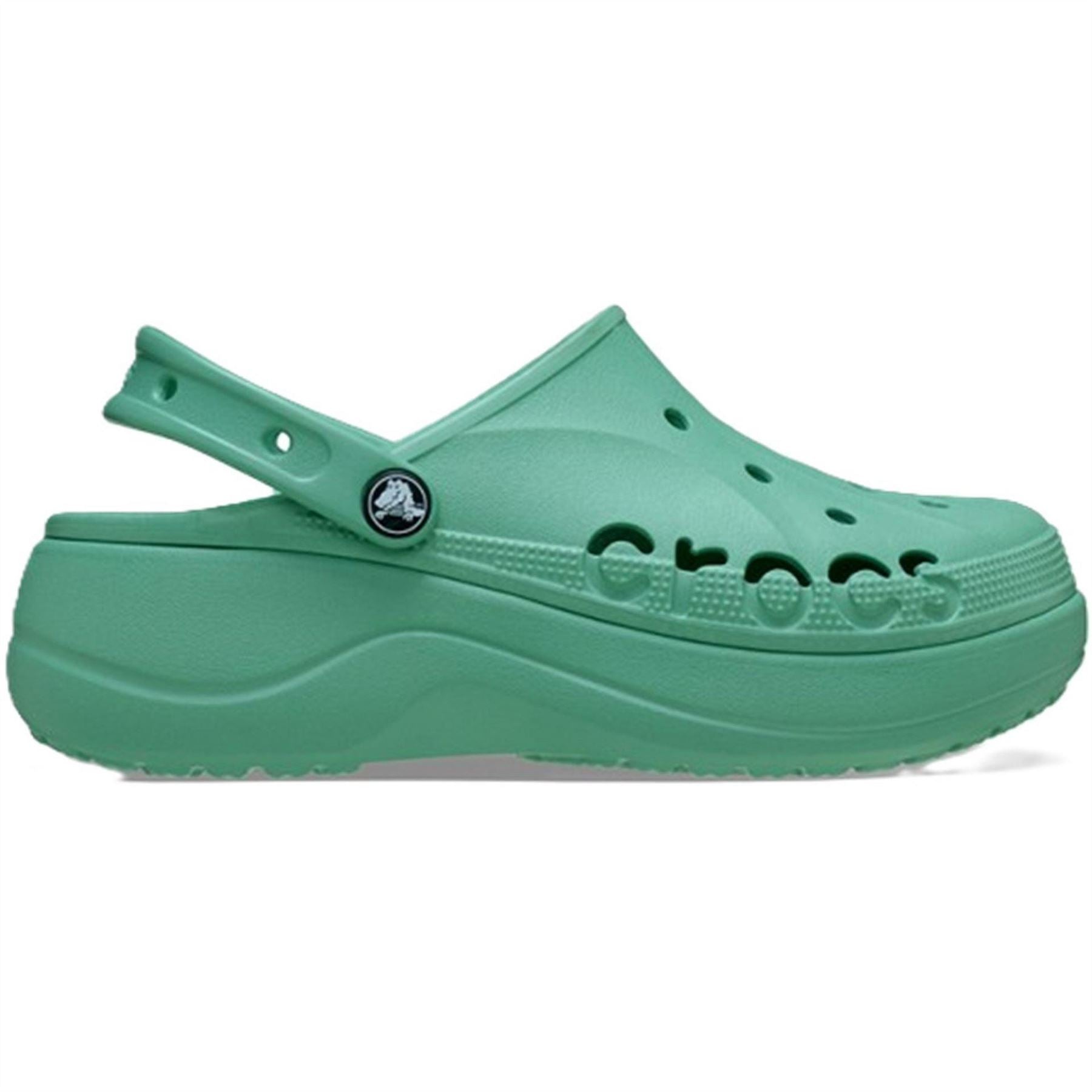 Crocs Baya Platform Closed Toe Clogs