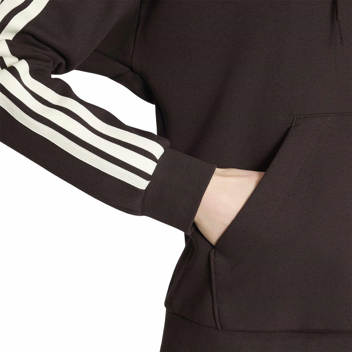 adidas Bold Logo Hooded Neck Long Sleeve Sweatshirt