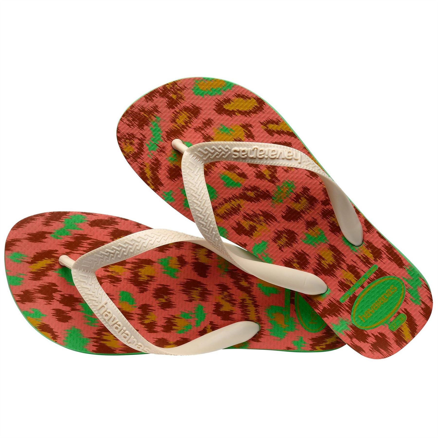 Havaianas Top Animals Grey Silver Flip Flops