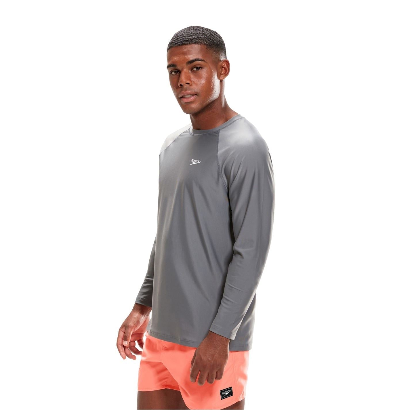 Speedo Crew Neck Regular Fit Long Sleeve T-Shirt