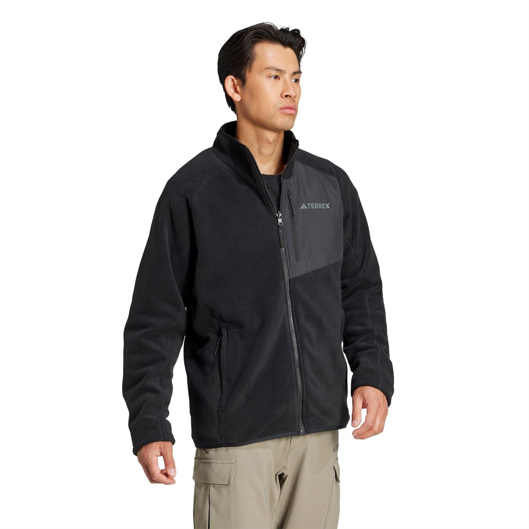 adidas Mountain Full Zip Fleece Jacket