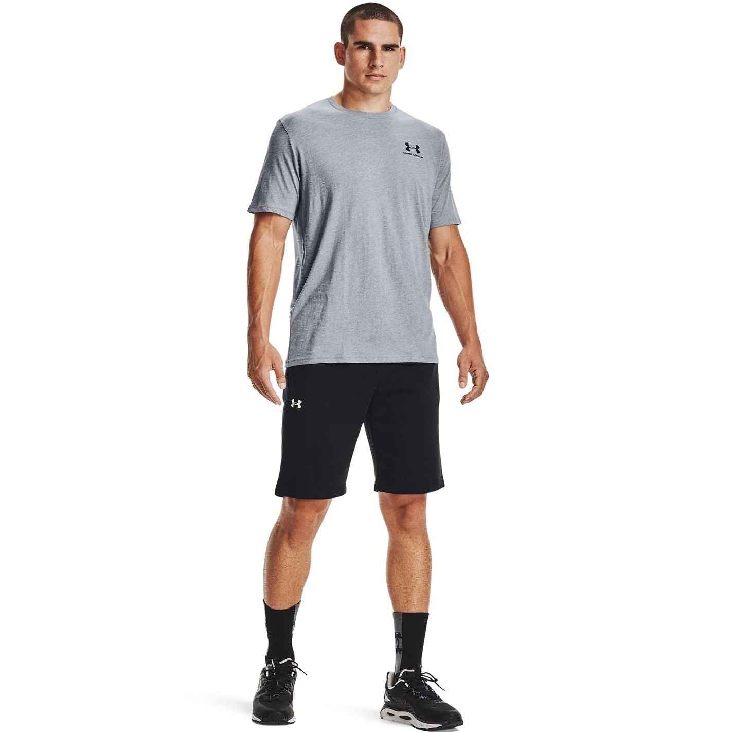 Under Armour Mens Armour Ua Left Chest Logo Short Sleeve