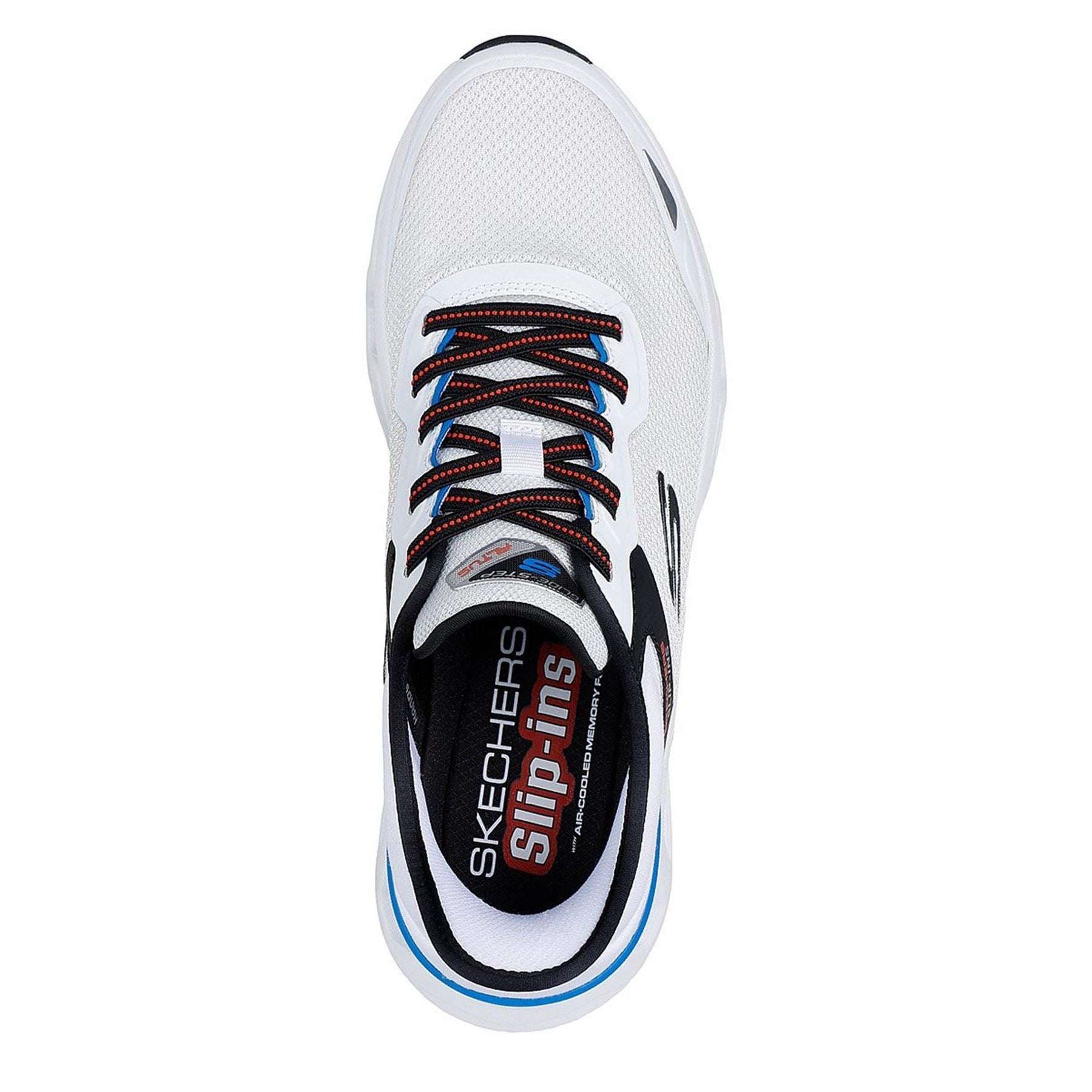 Skechers Mens Ins Mesh Lace Up Sneaker W Ai Slip On Trainers