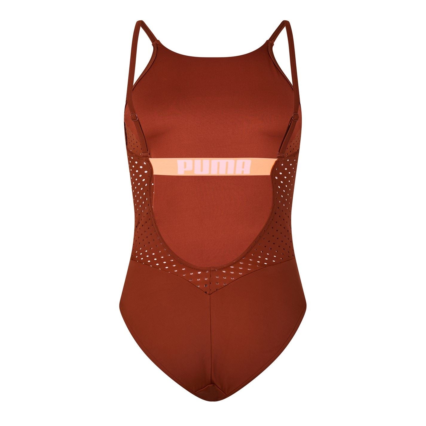 Puma High Neck One Piece Swimsuit