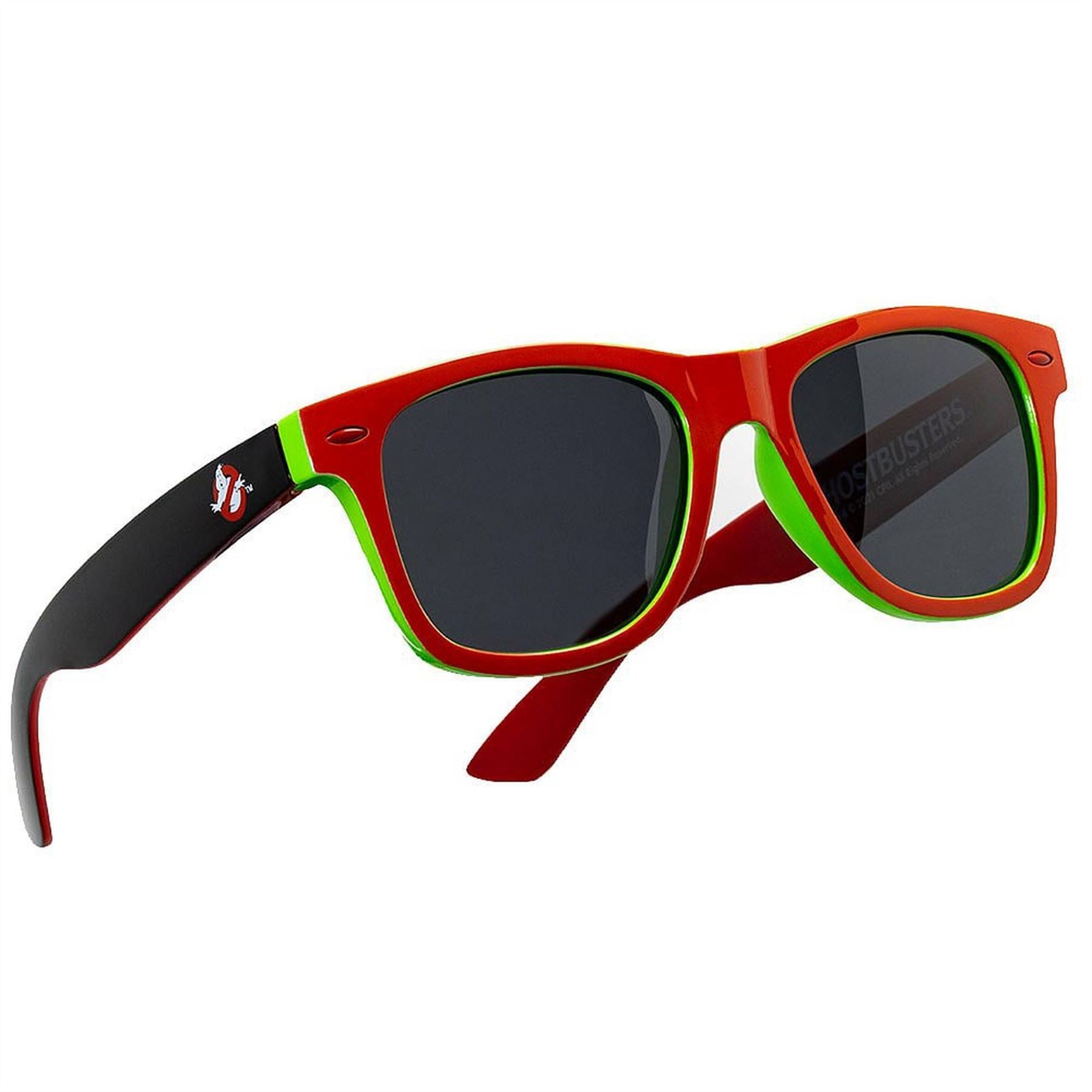 Ghostbusters Black And Green Sunglasses