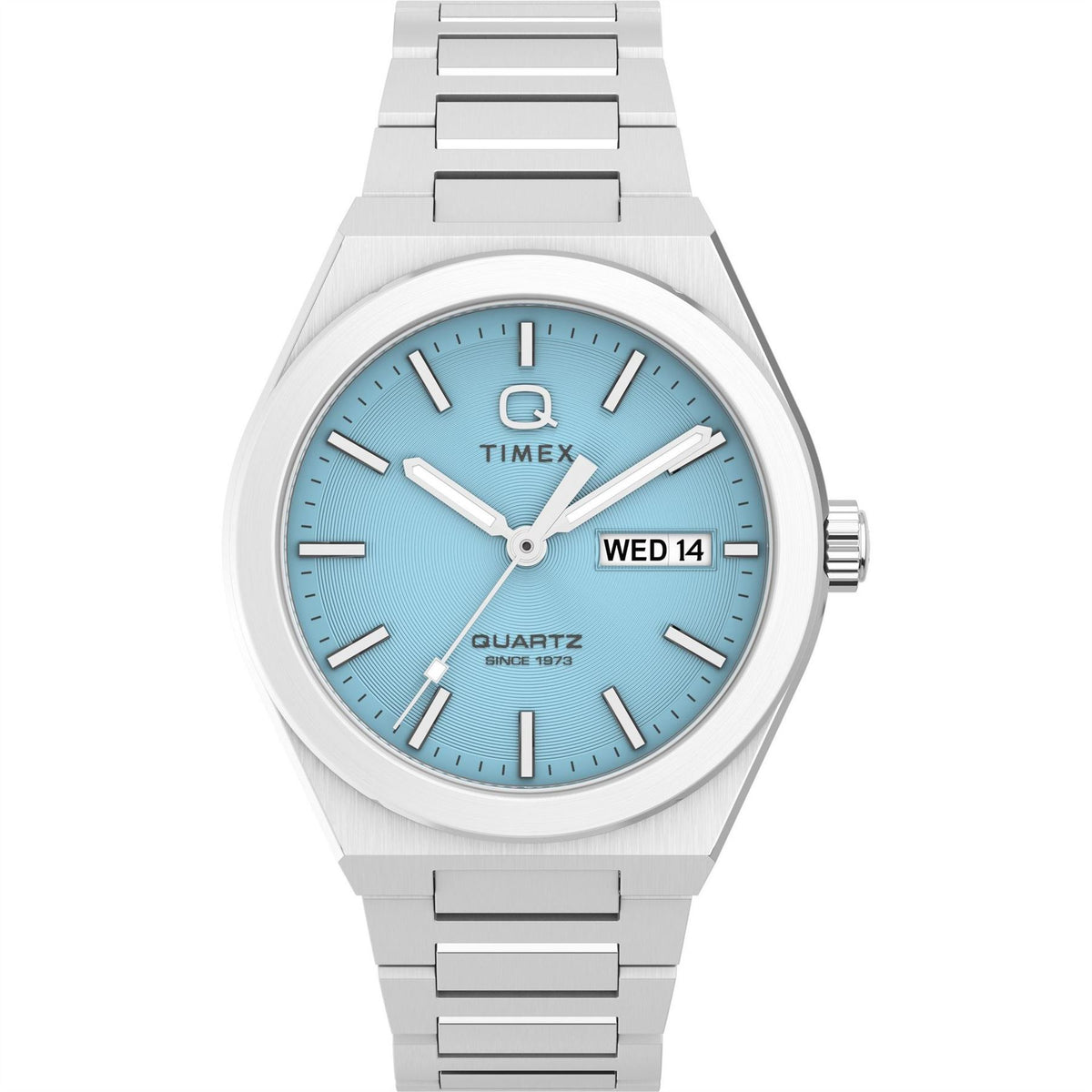 Timex Q Continental Racing Steel Bracelet Analogue Watch