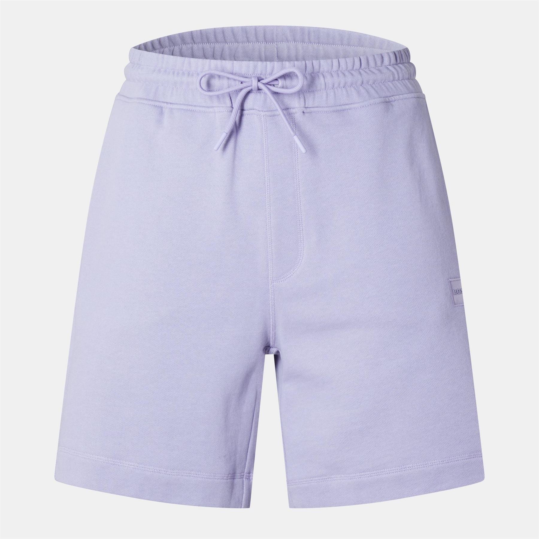 Boss Orange Mid Length Elasticated Drawstring Fleece Shorts