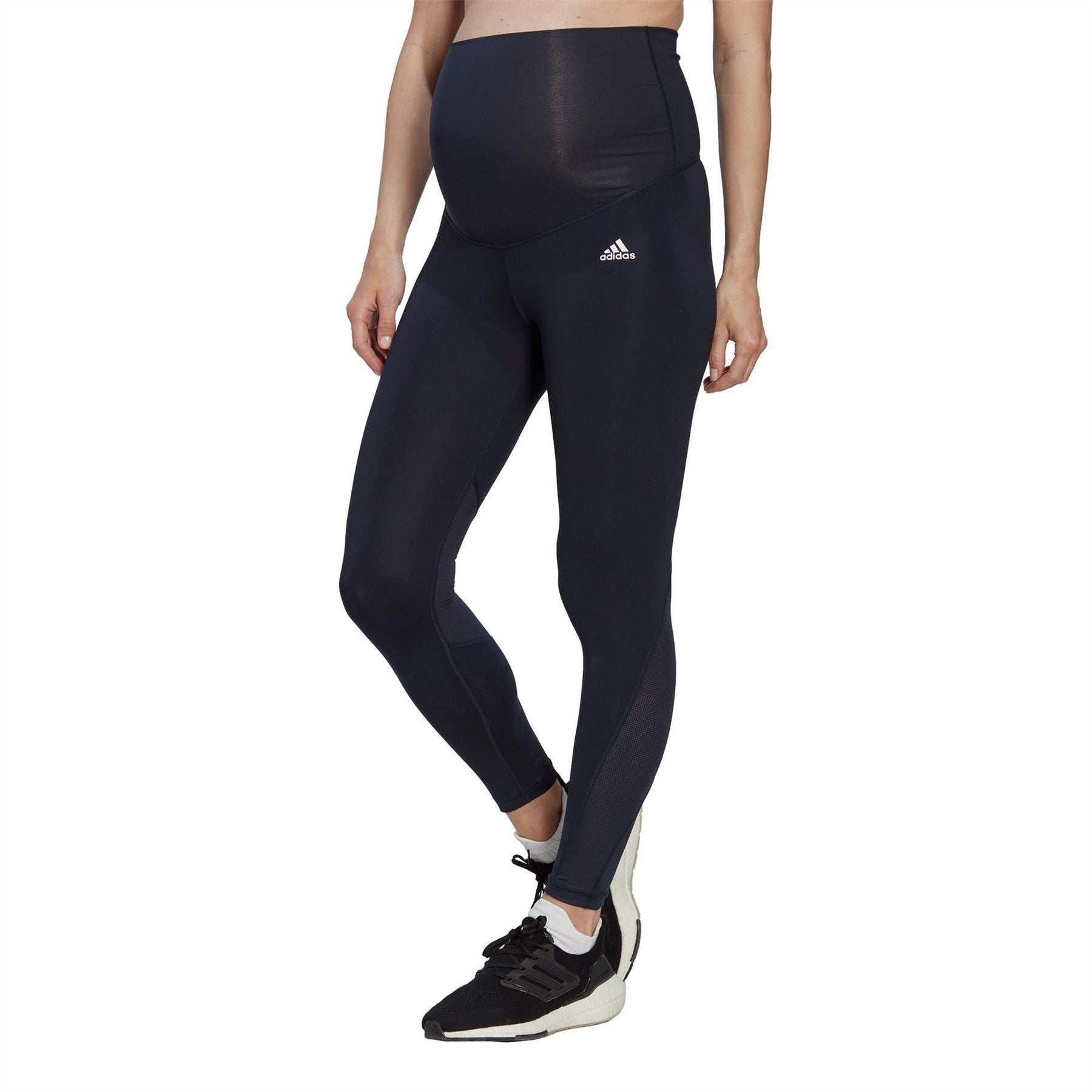 adidas Womens Training Essentials Maternity Mesh Leggings