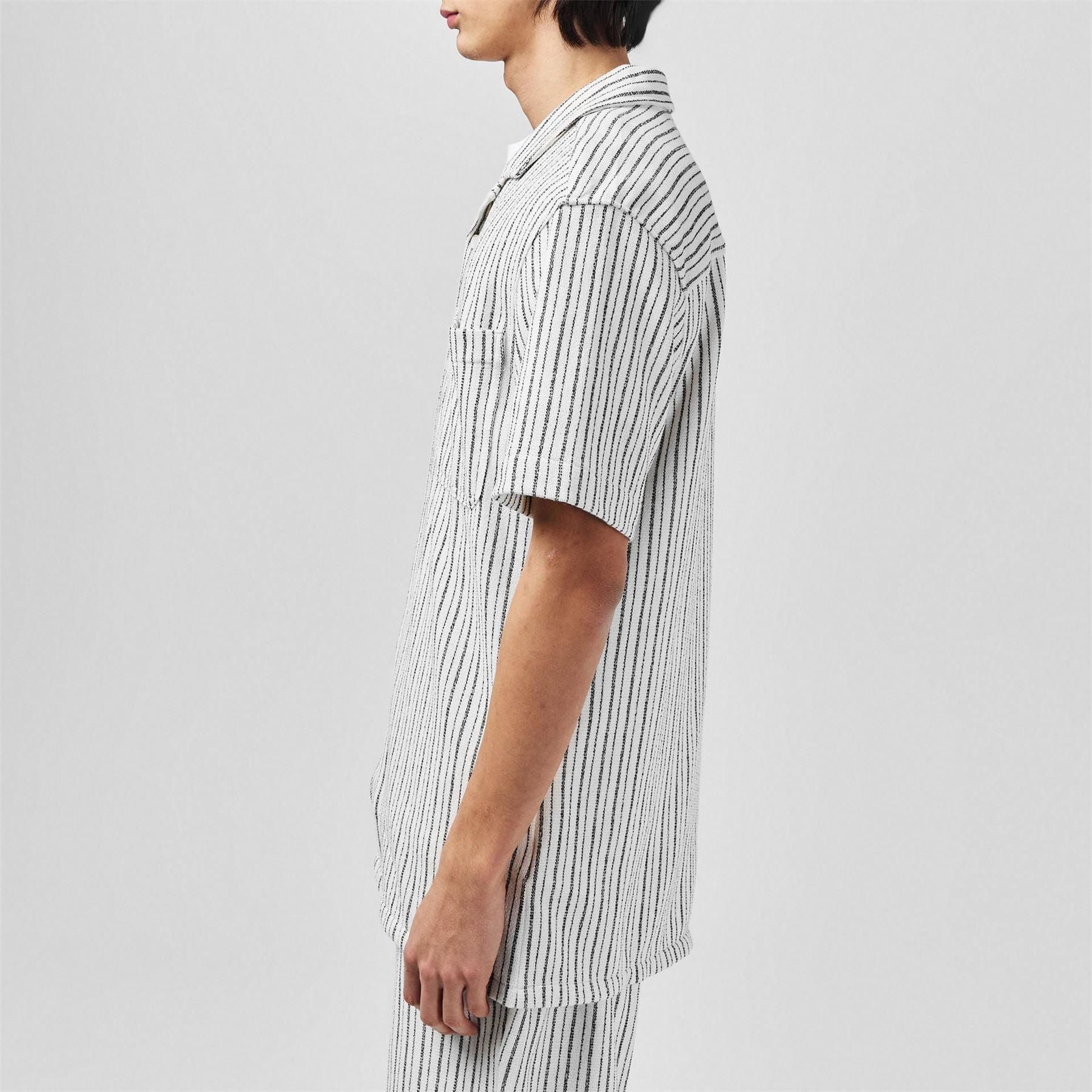 Fabric Stripe Shirt