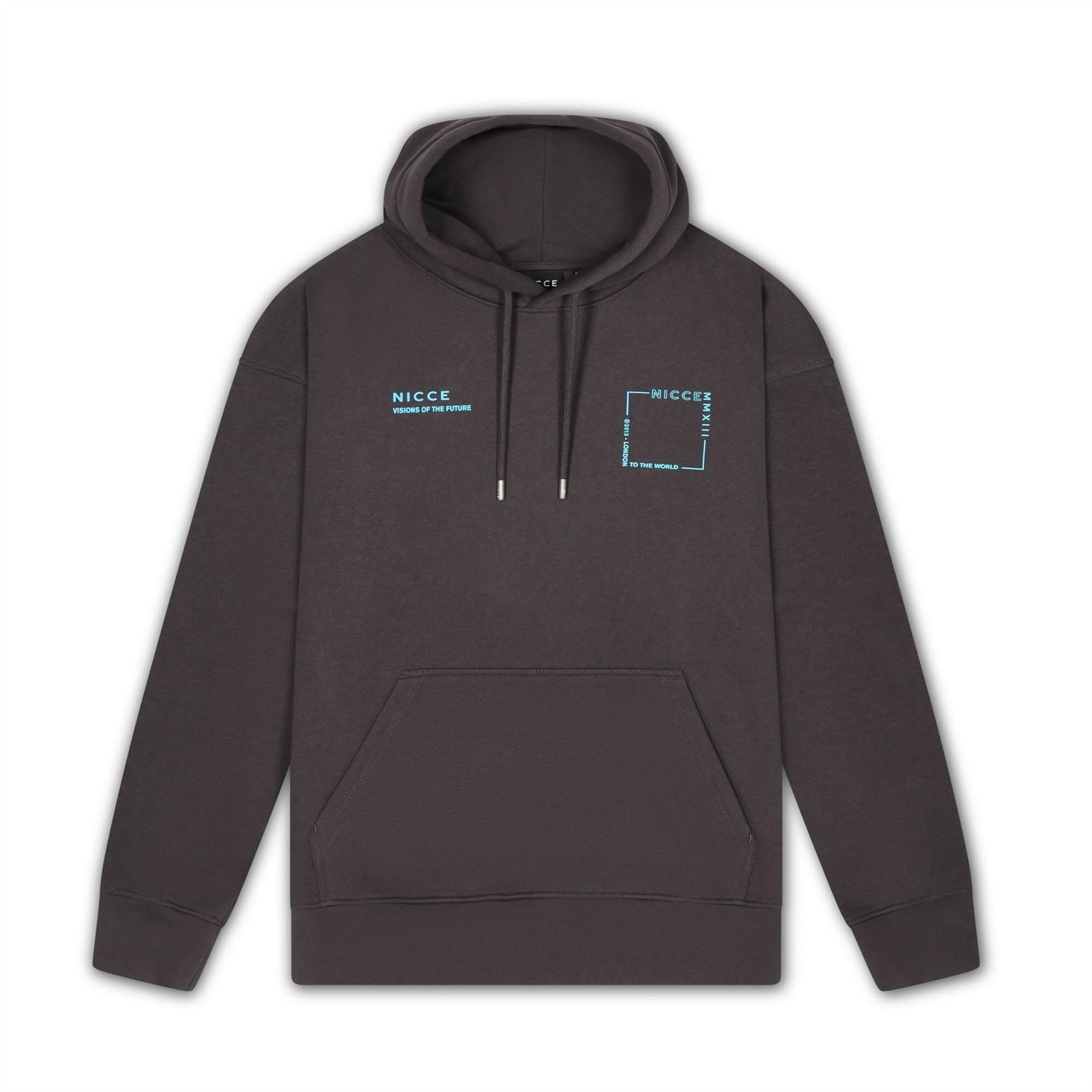 Nicce Davido Hooded Neck Long Sleeve Sweatshirt