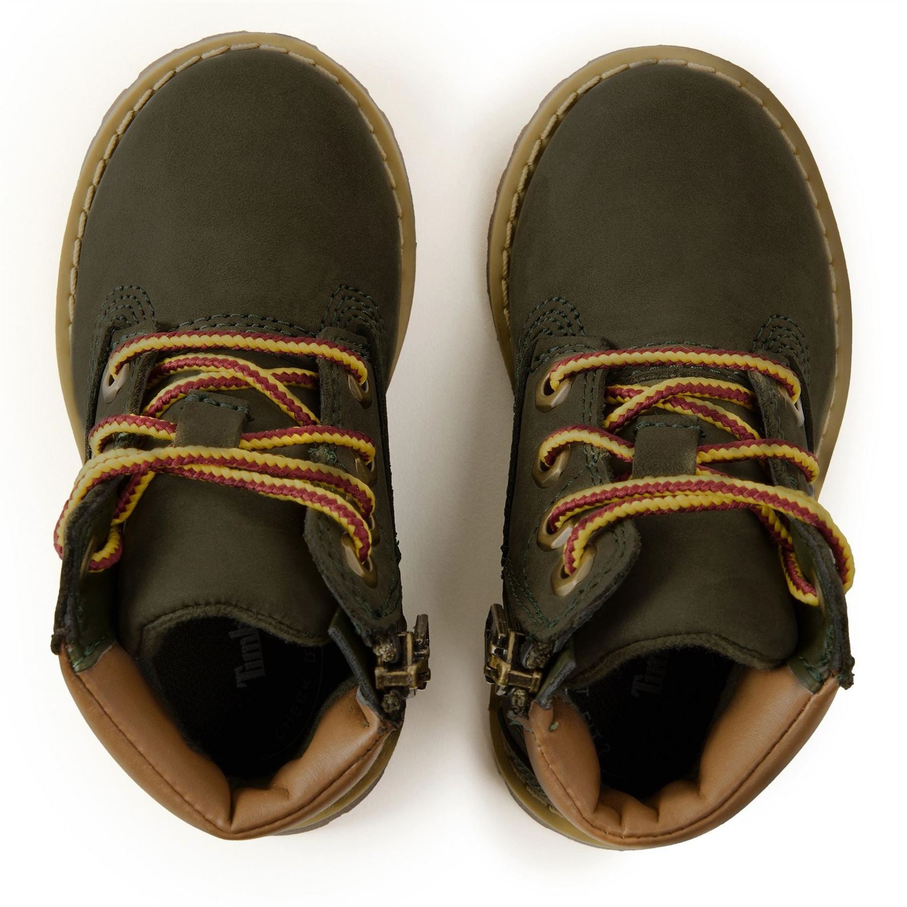Timberland Kids Mid Ankle Boots With Zip