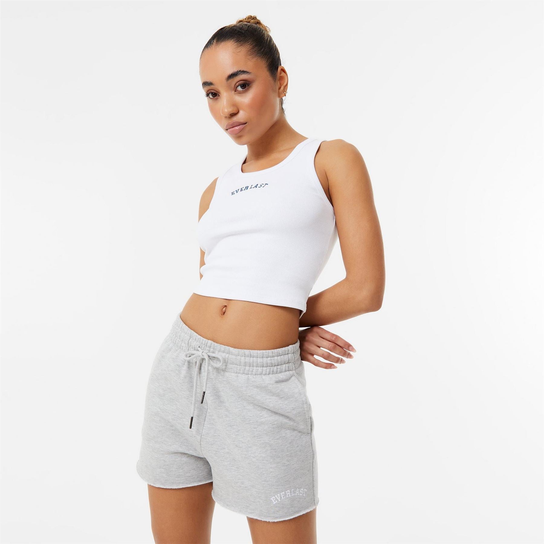 Everlast Womens Logo Rib Tank Top