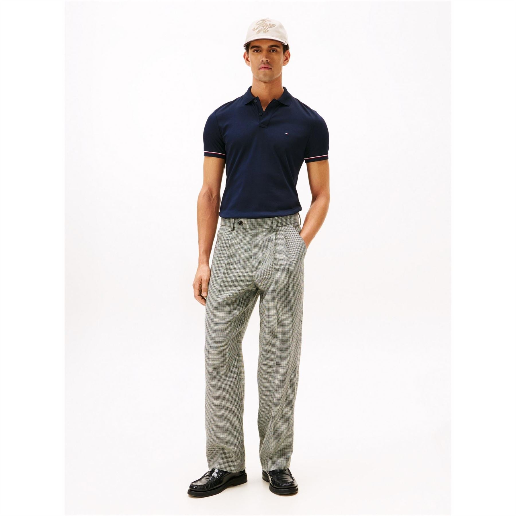 Tommy Hilfiger Liquidtip Collared Neck Short Sleeve Polo Shirt