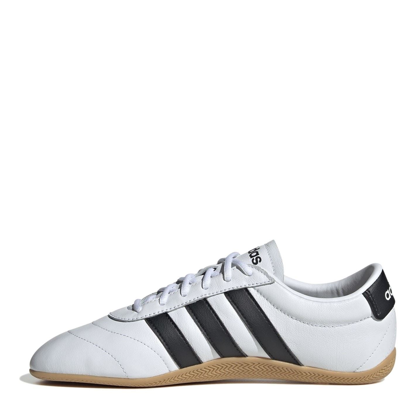 adidas Grnd Court Low Top Three Stripes Sneakers
